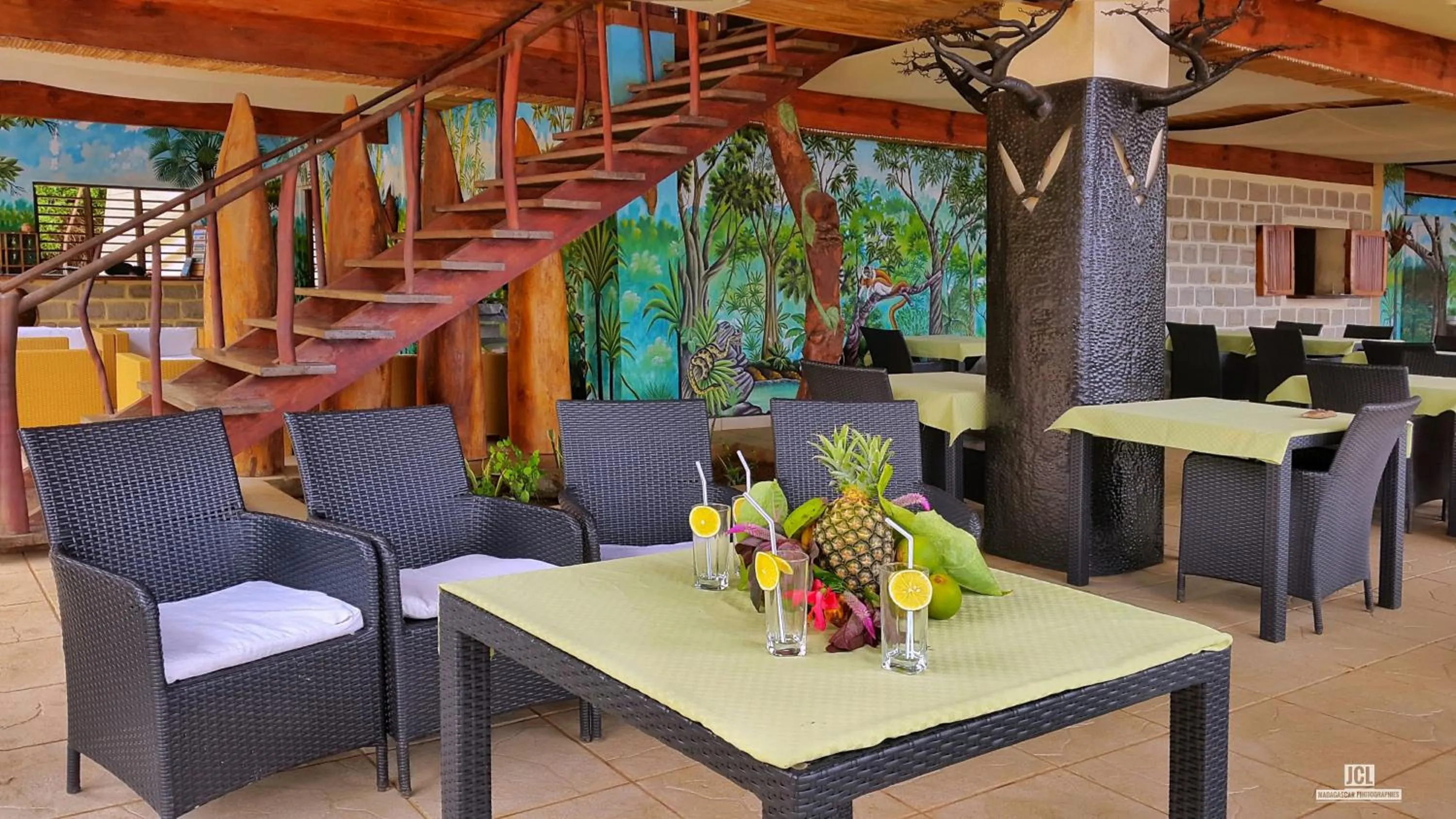 Lobby or reception in Anjiamarango Beach Resort