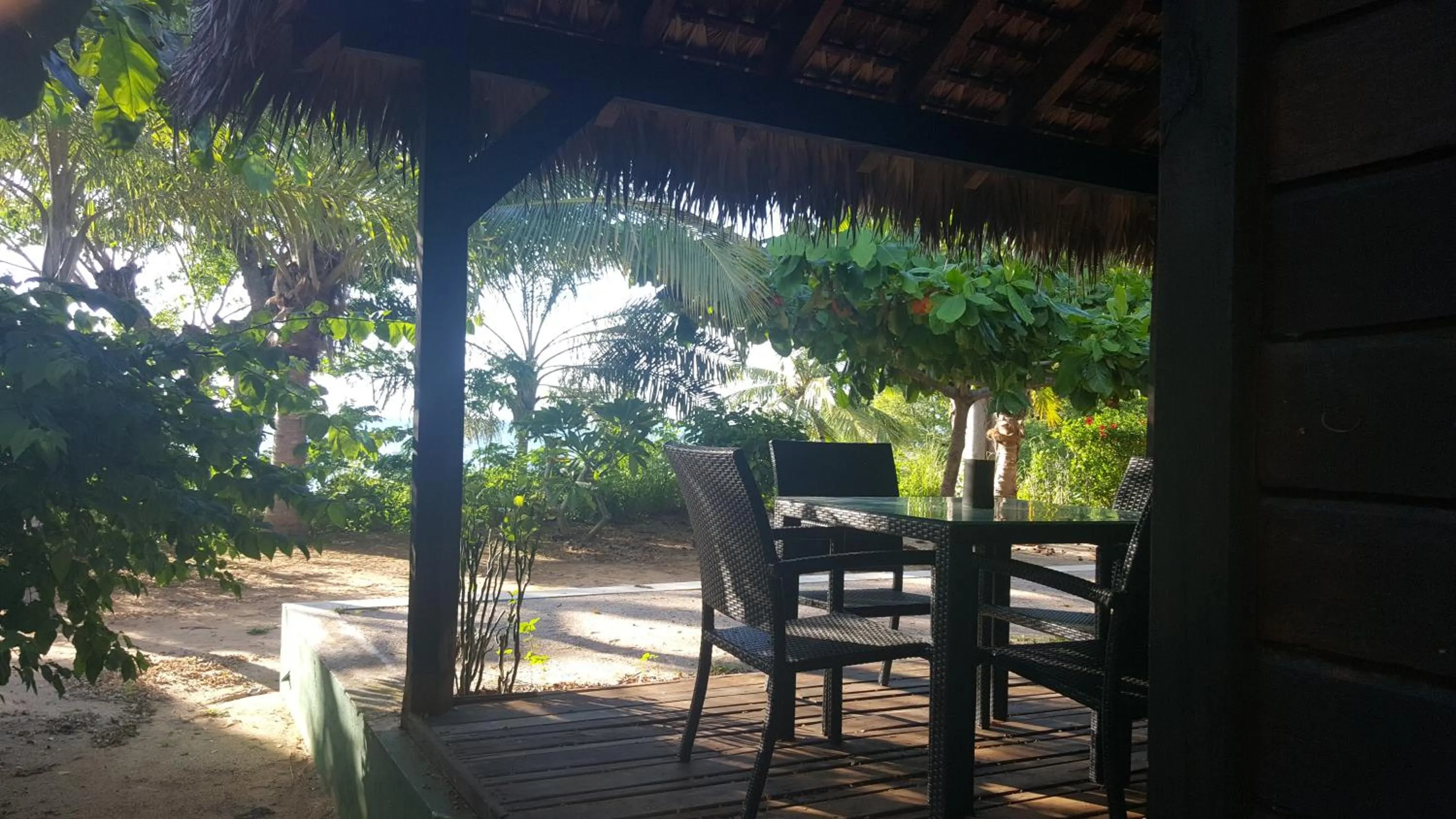 Dining area in Anjiamarango Beach Resort