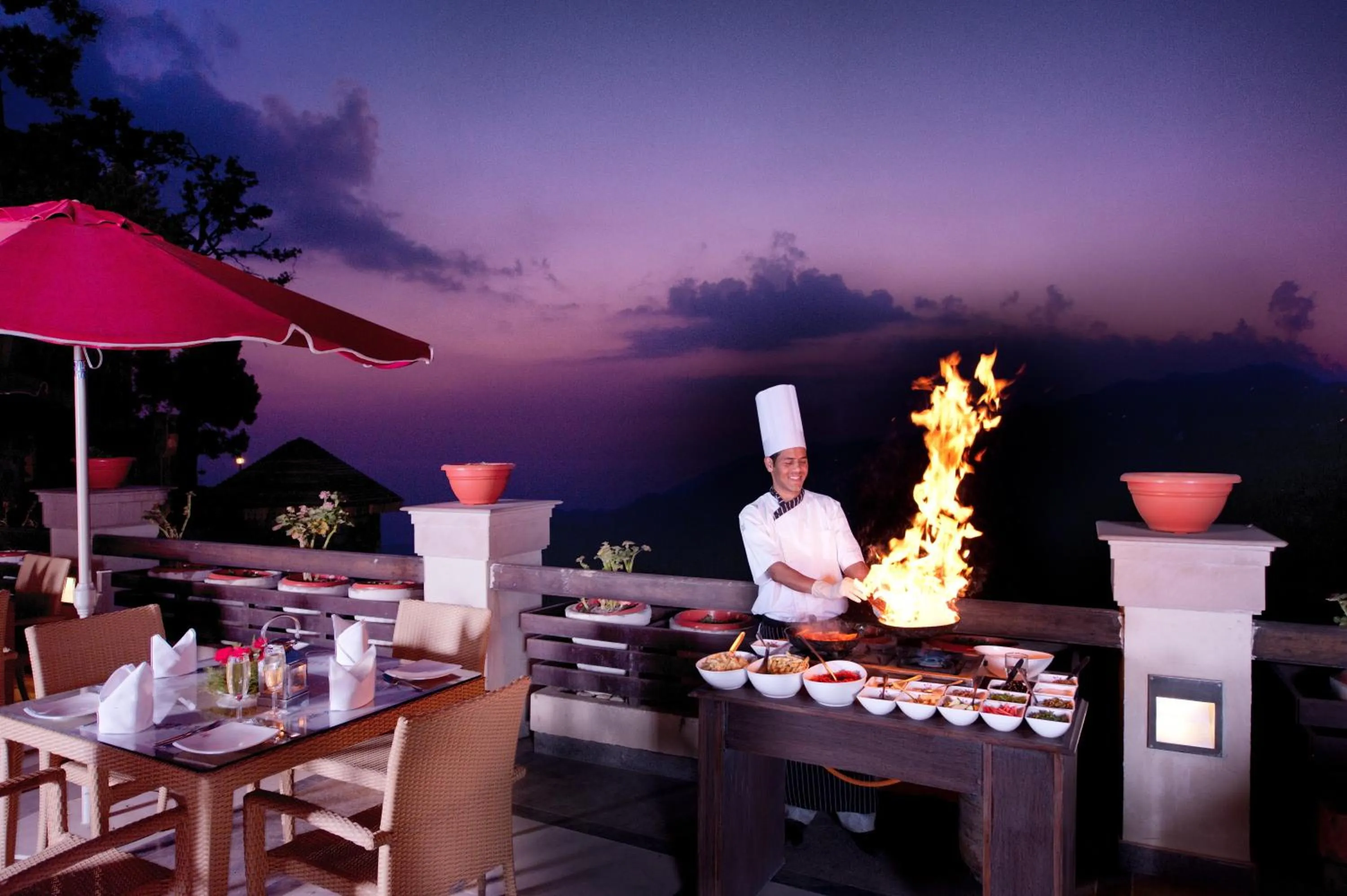 Restaurant/places to eat in Royal Orchid Fort Resort Mussoorie