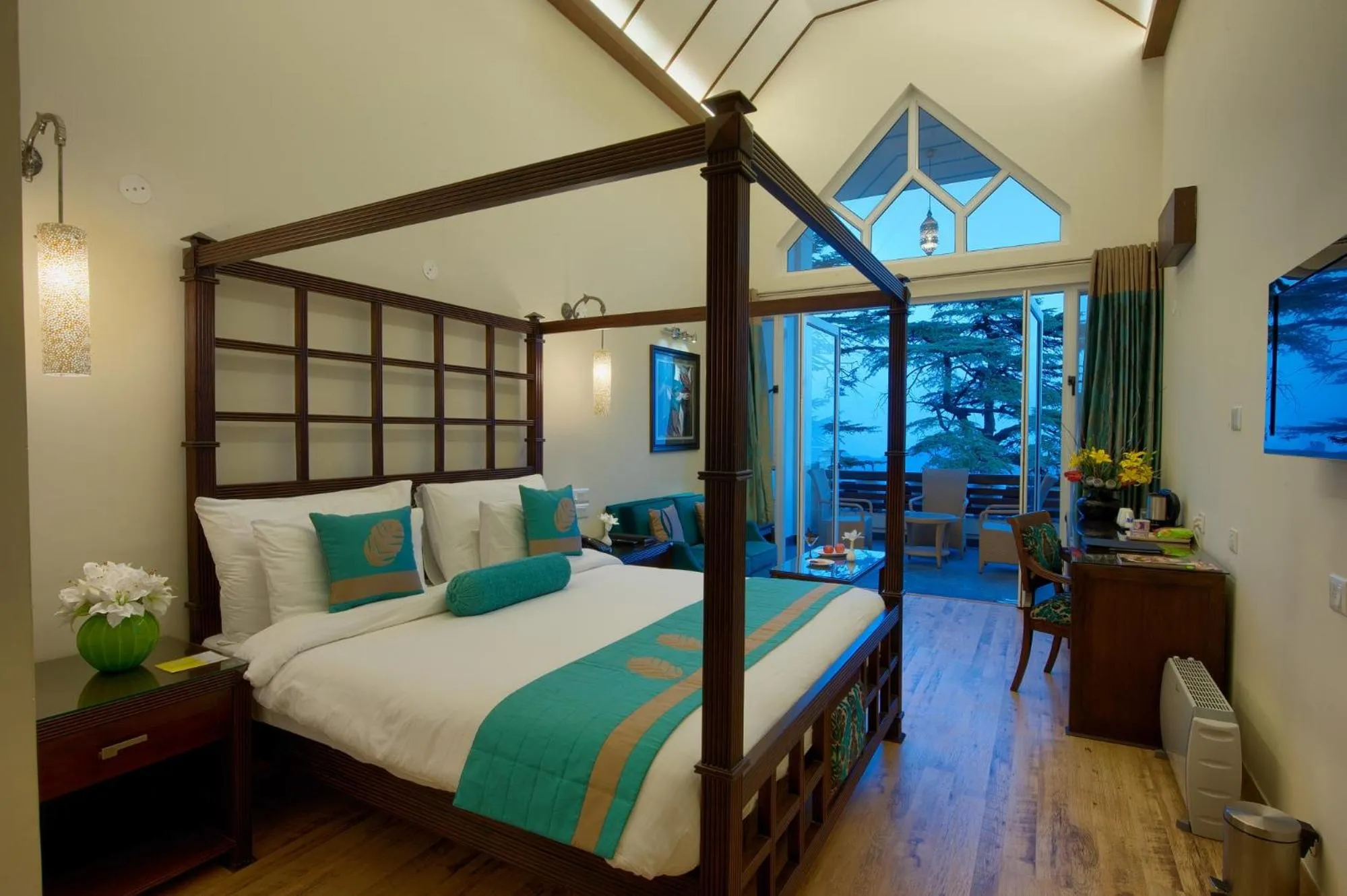 Bed in Royal Orchid Fort Resort Mussoorie
