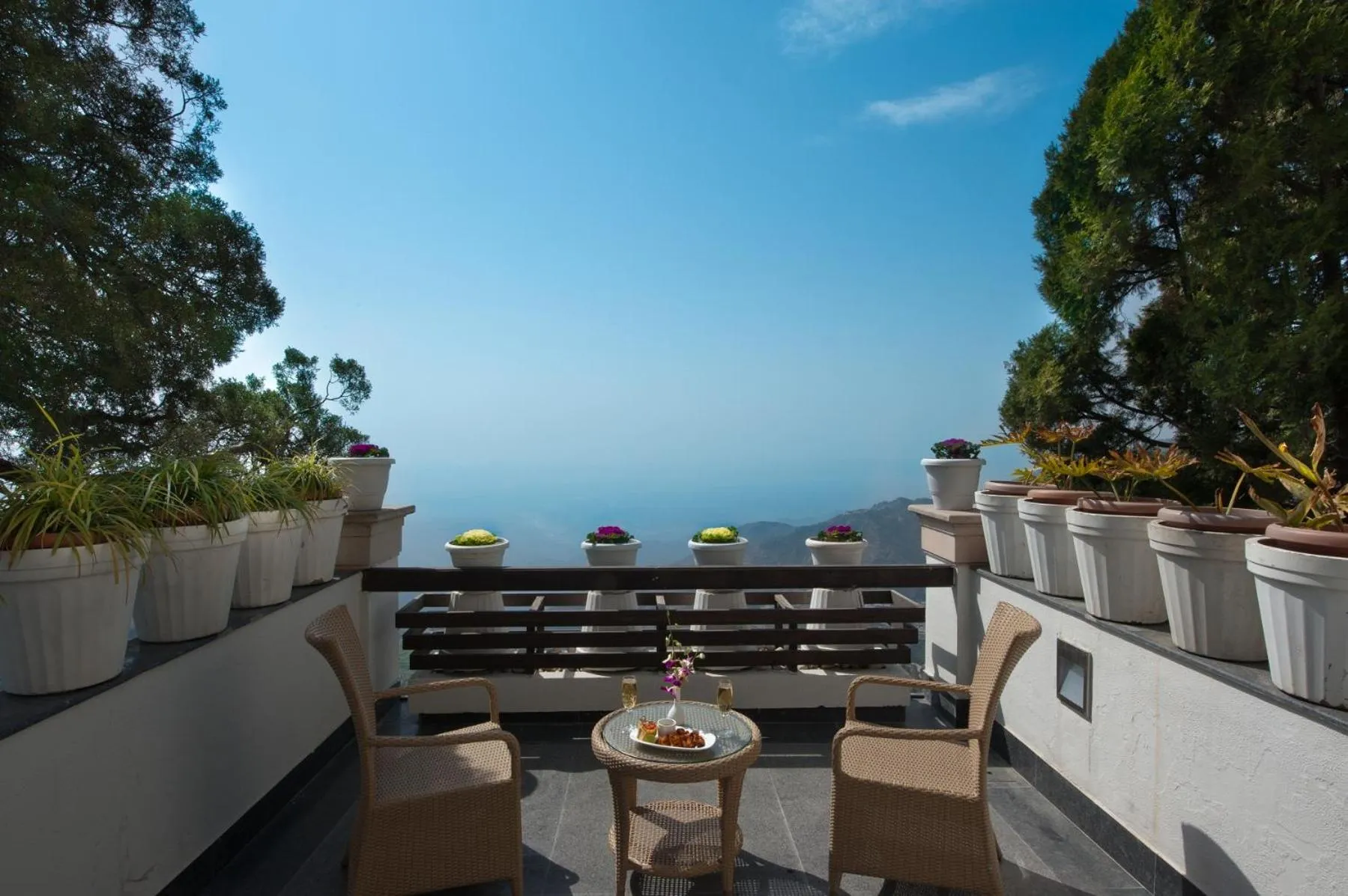 Balcony/Terrace in Royal Orchid Fort Resort Mussoorie