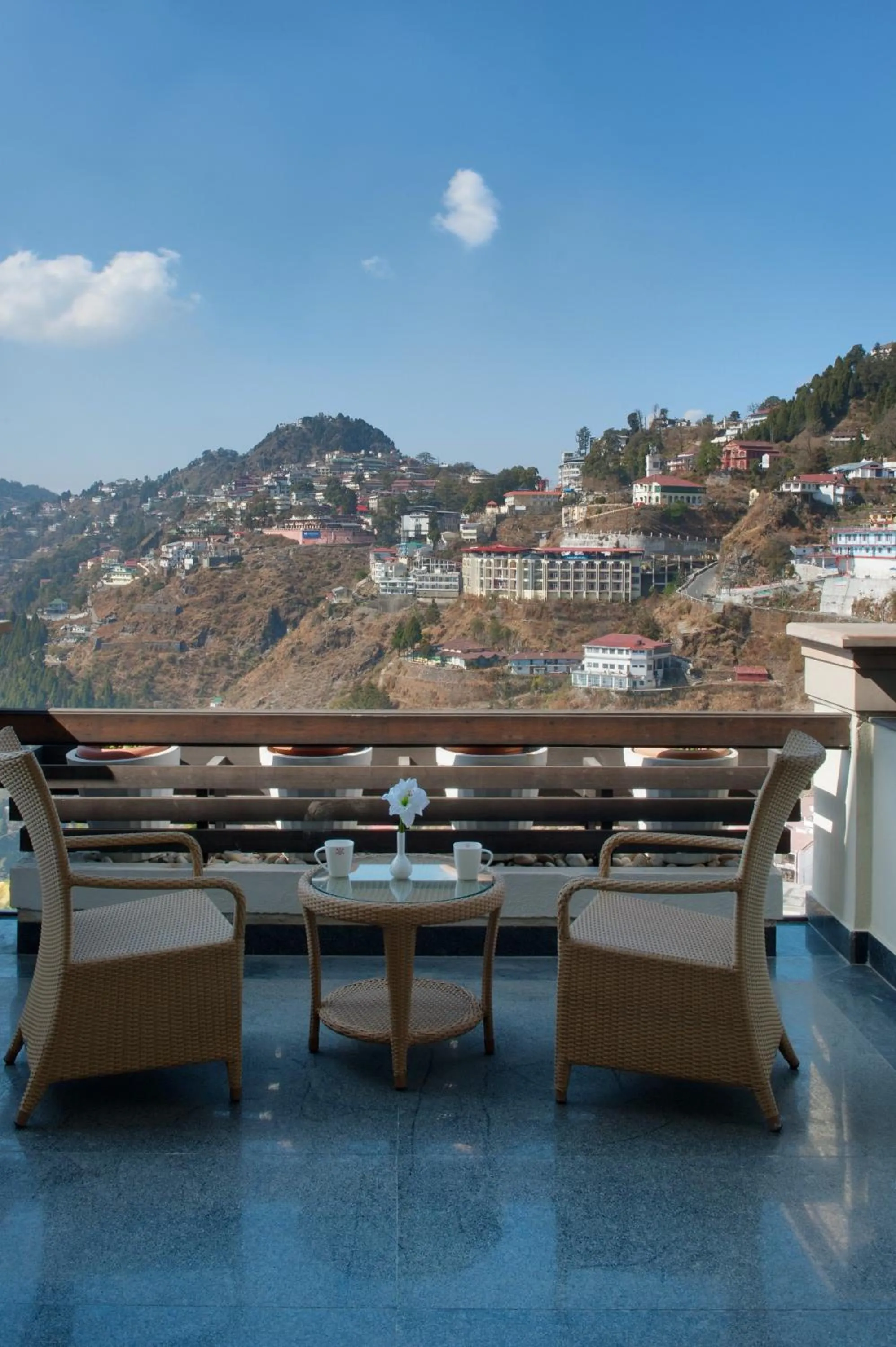 Mountain view in Royal Orchid Fort Resort Mussoorie