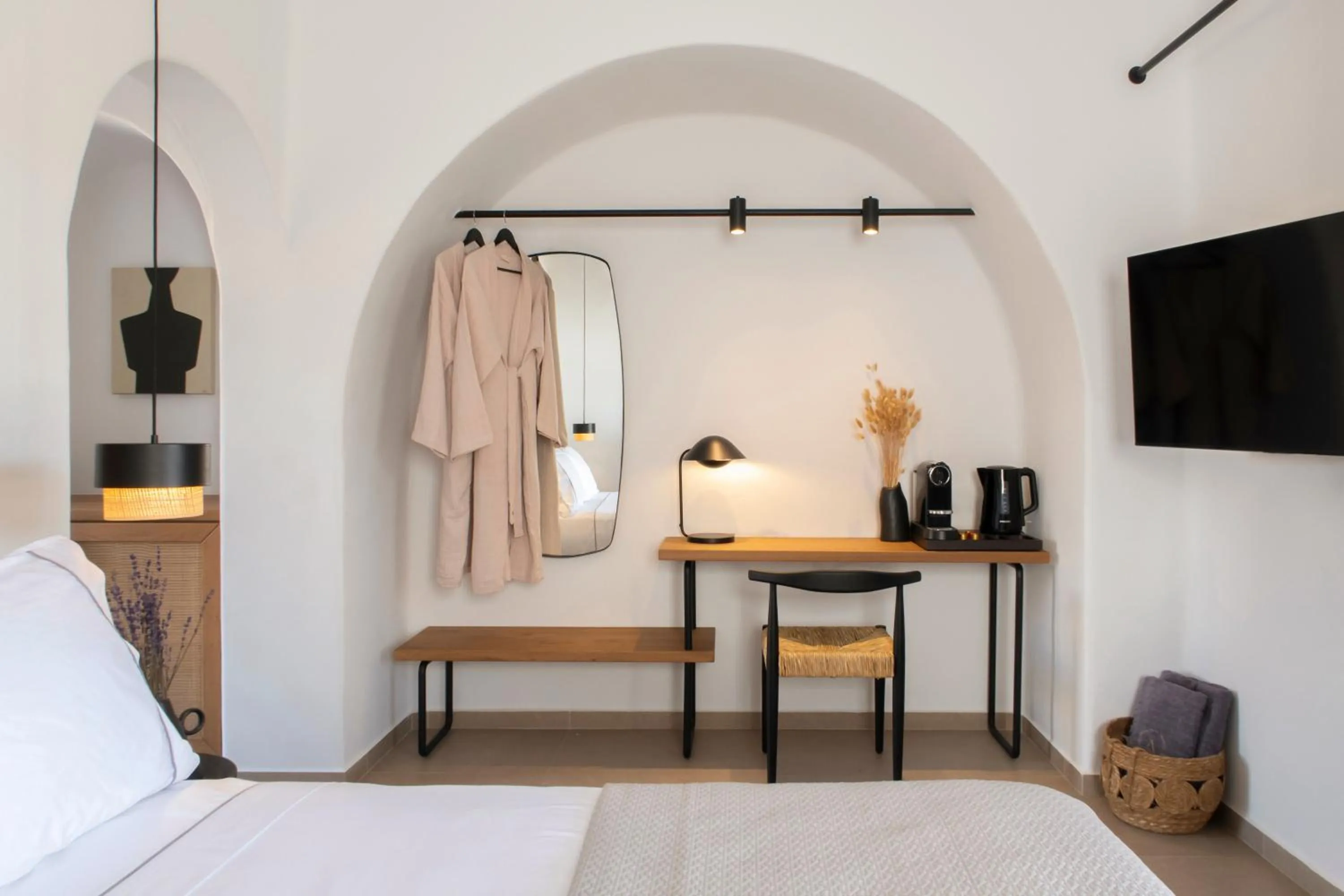 Bed in Elesia Boutique Hotel