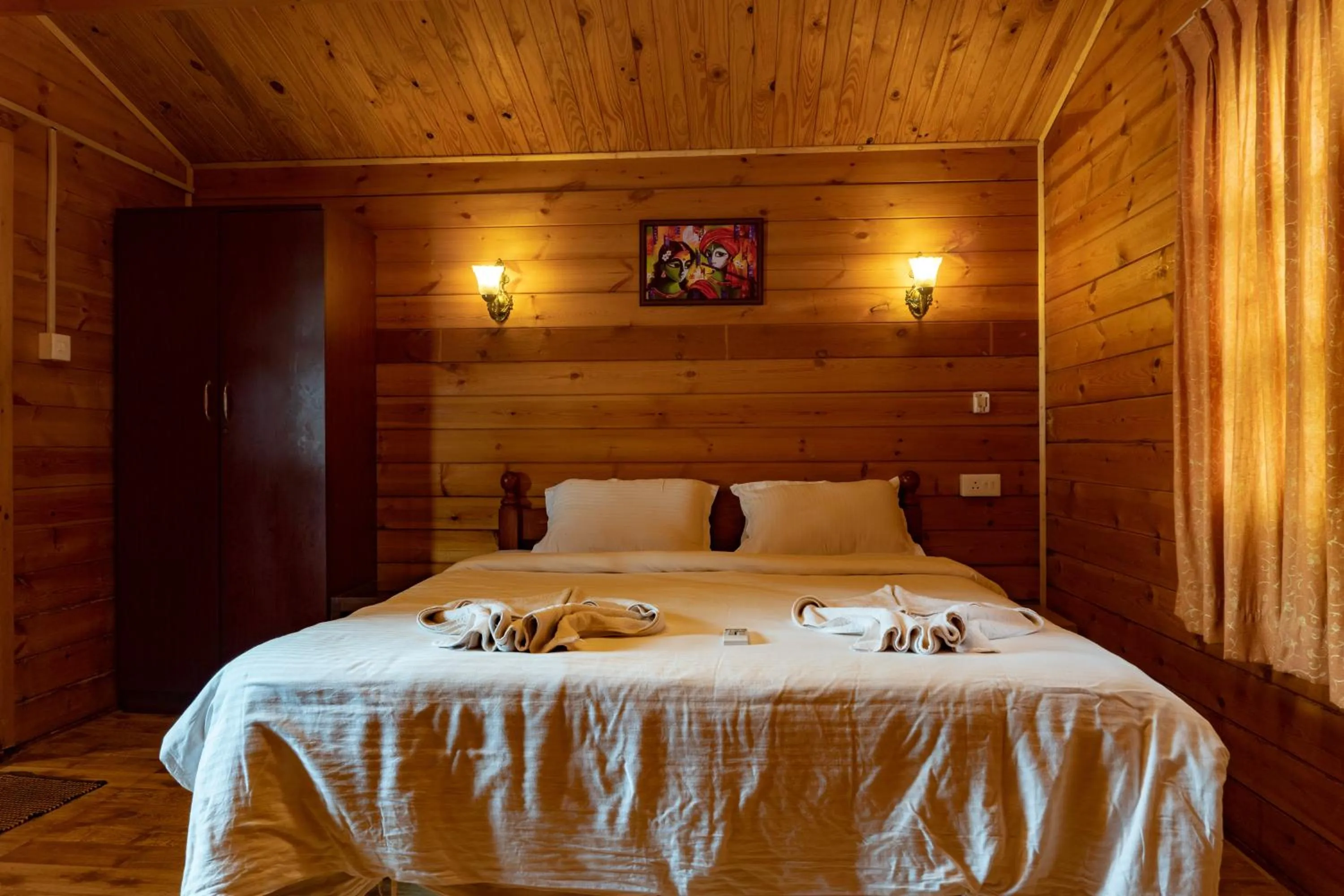 Bed in Vista Praia Beach Resort