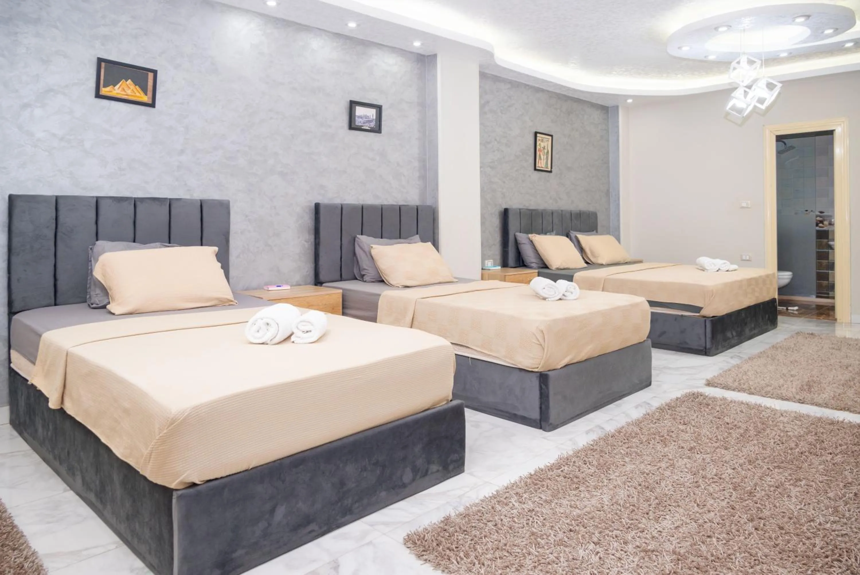 Bedroom, Bed in GEM view BOUTIQUE