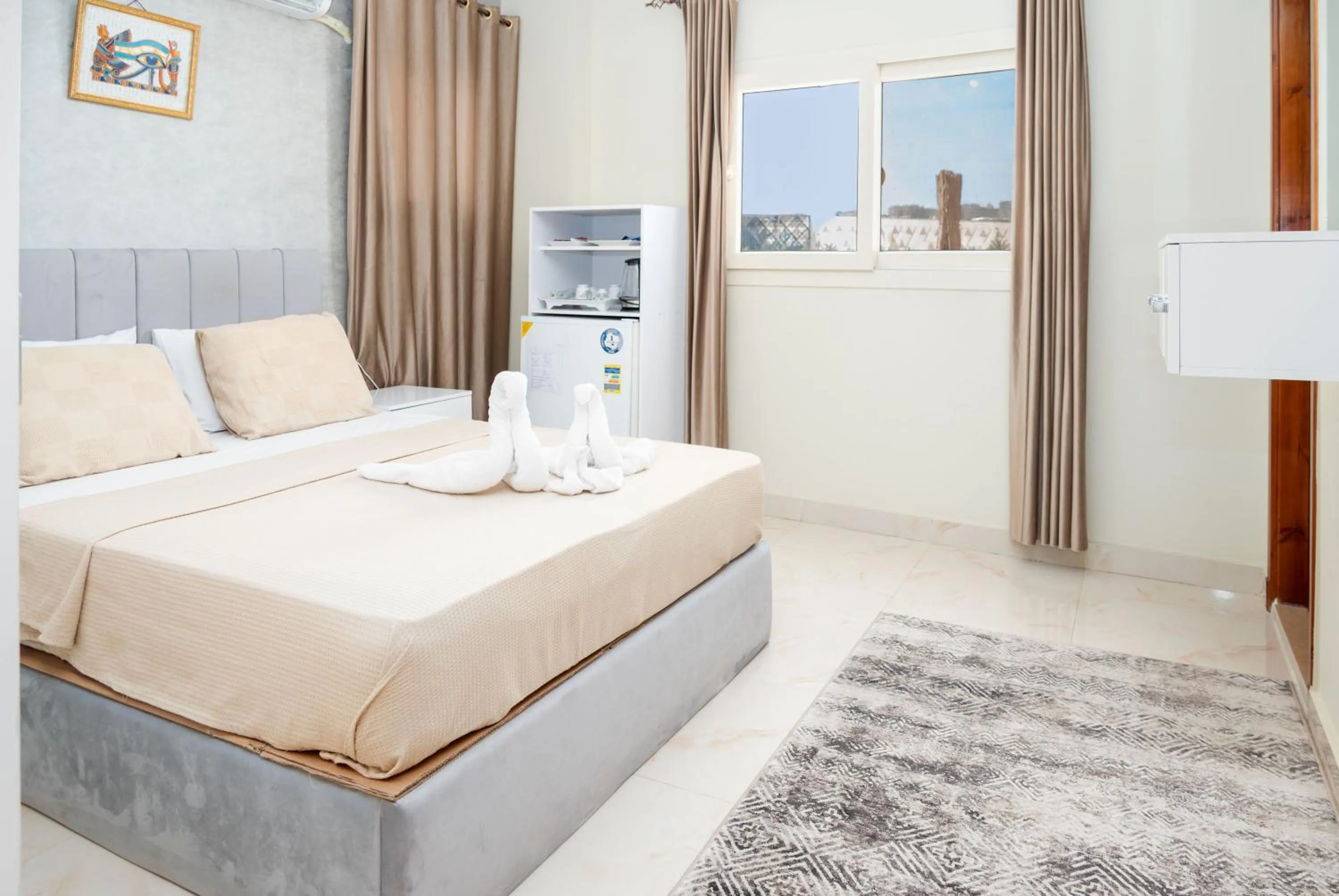 Bedroom, Bed in GEM view BOUTIQUE