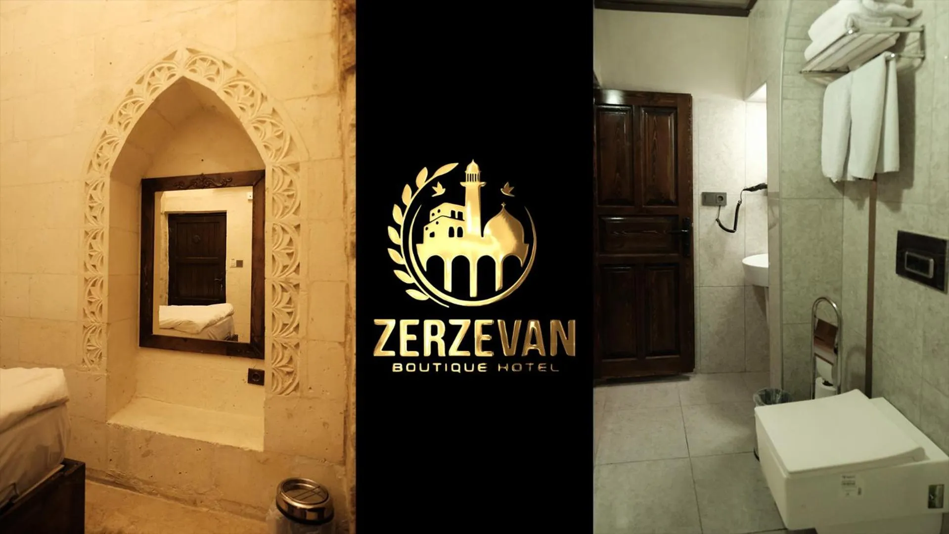 Toilet in zerzevan hotel