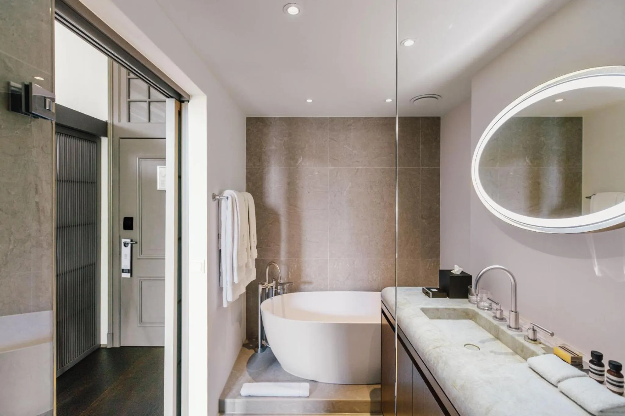 Bathroom in The Dylan Amsterdam - The Leading Hotels of the World