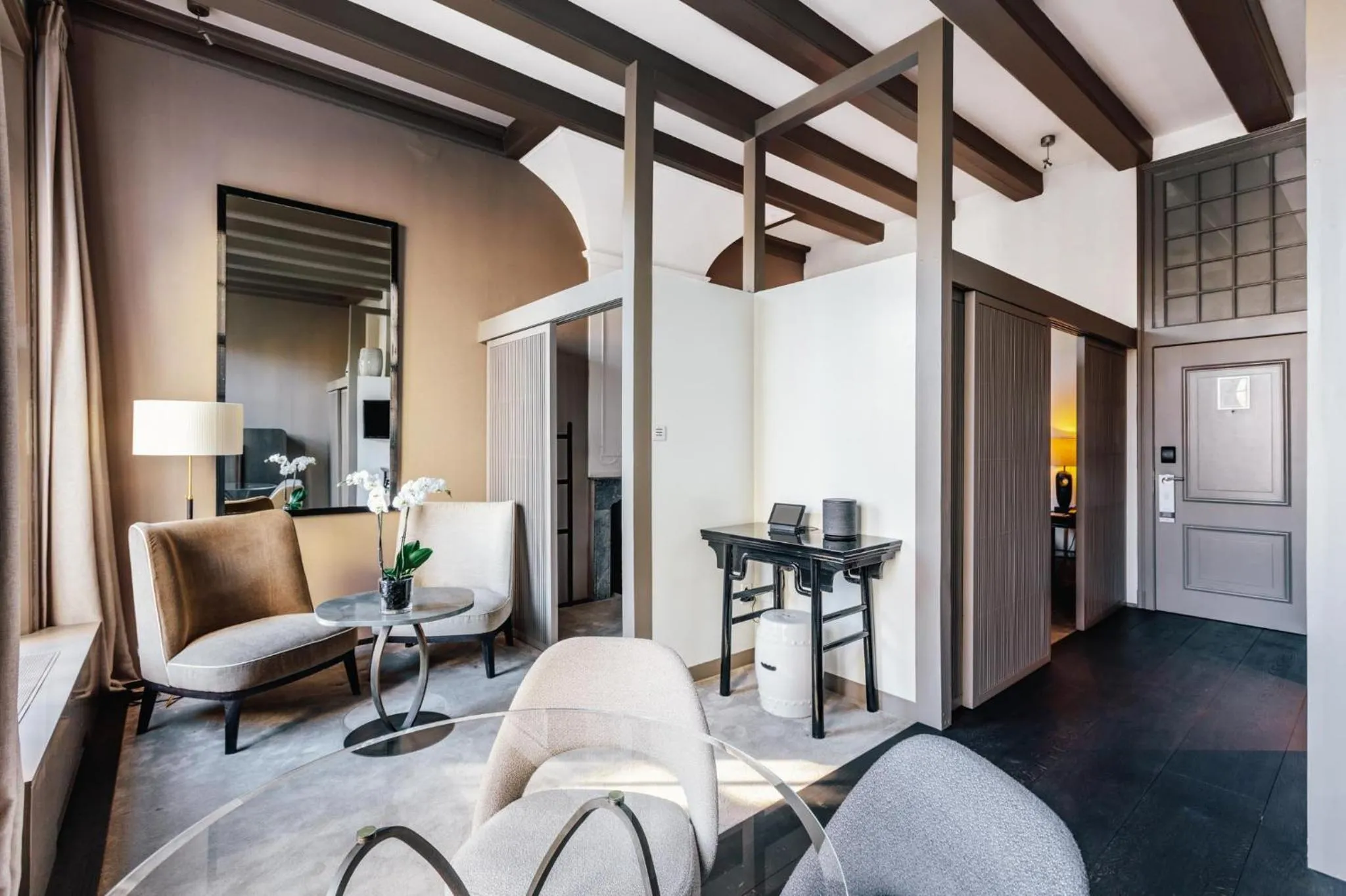 Living room in The Dylan Amsterdam - The Leading Hotels of the World