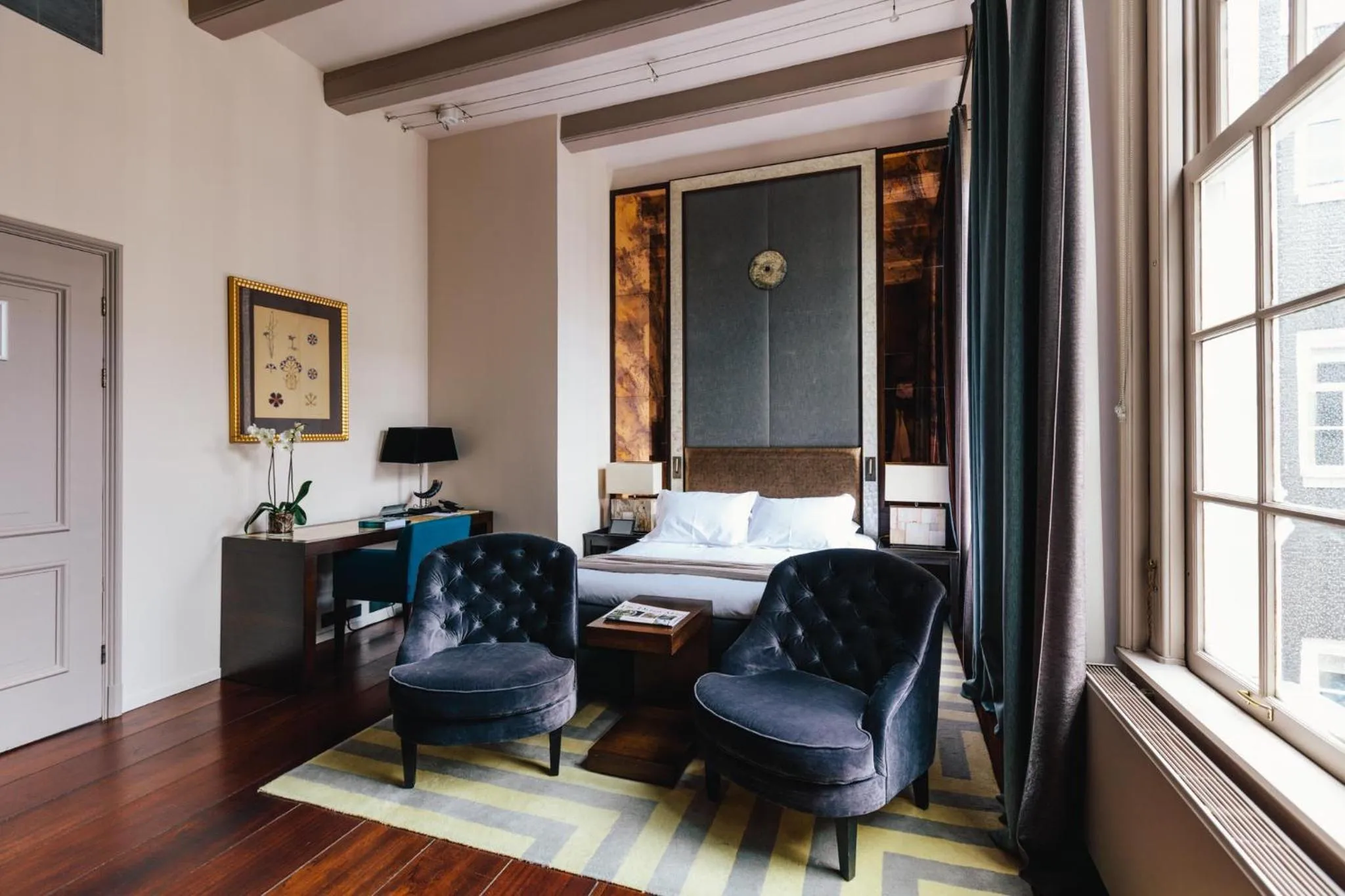 Bedroom in The Dylan Amsterdam - The Leading Hotels of the World