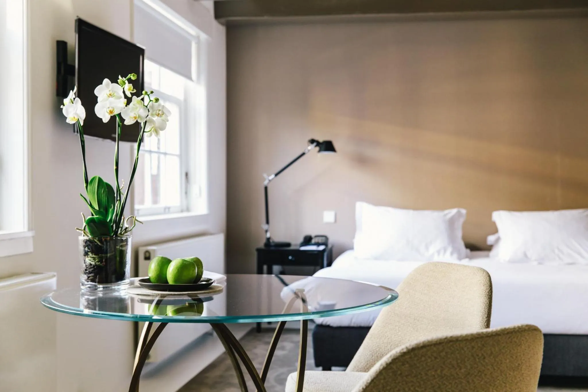 Bedroom, Bed in The Dylan Amsterdam - The Leading Hotels of the World