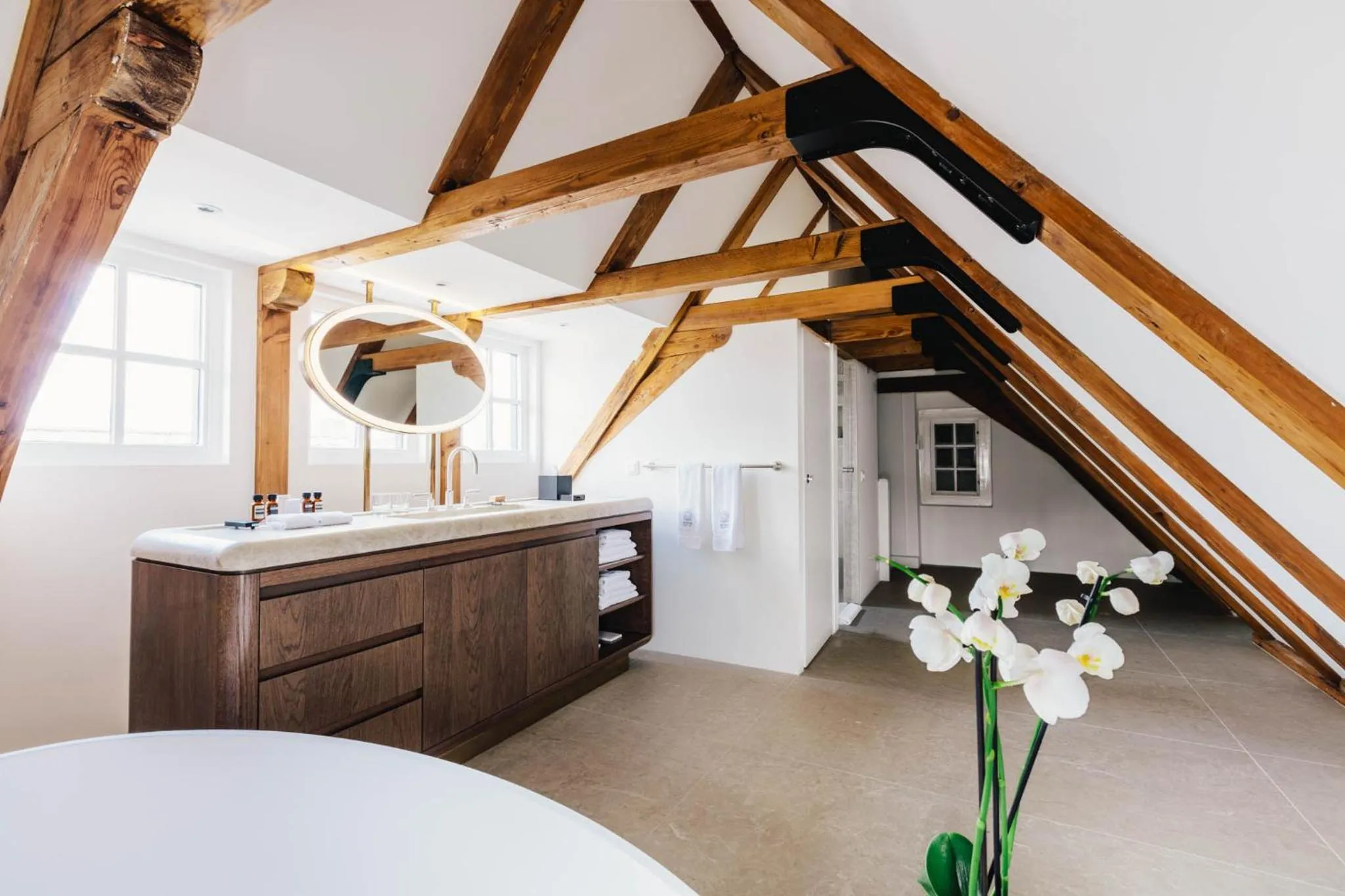 Bathroom in The Dylan Amsterdam - The Leading Hotels of the World
