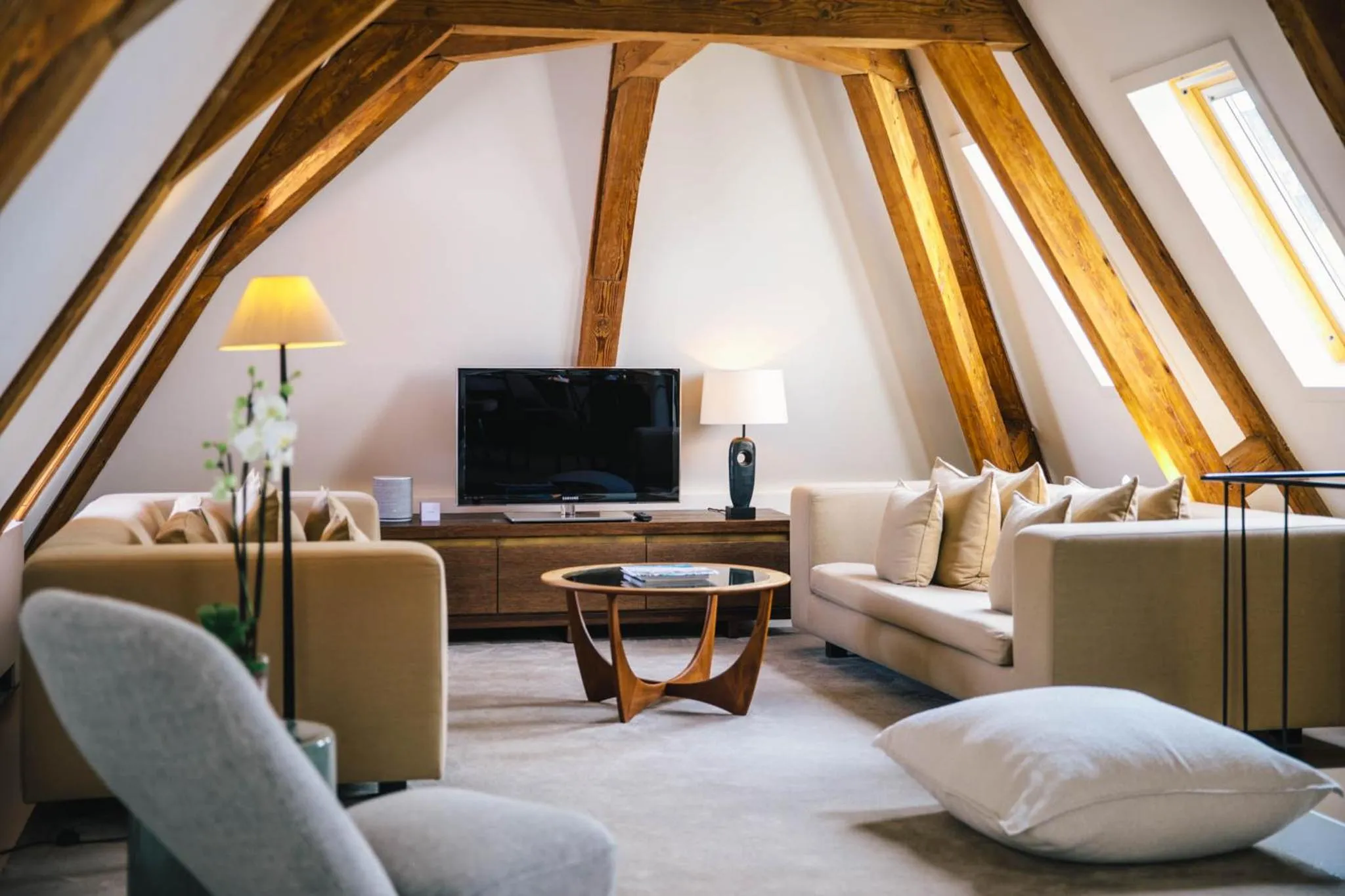 Living room in The Dylan Amsterdam - The Leading Hotels of the World