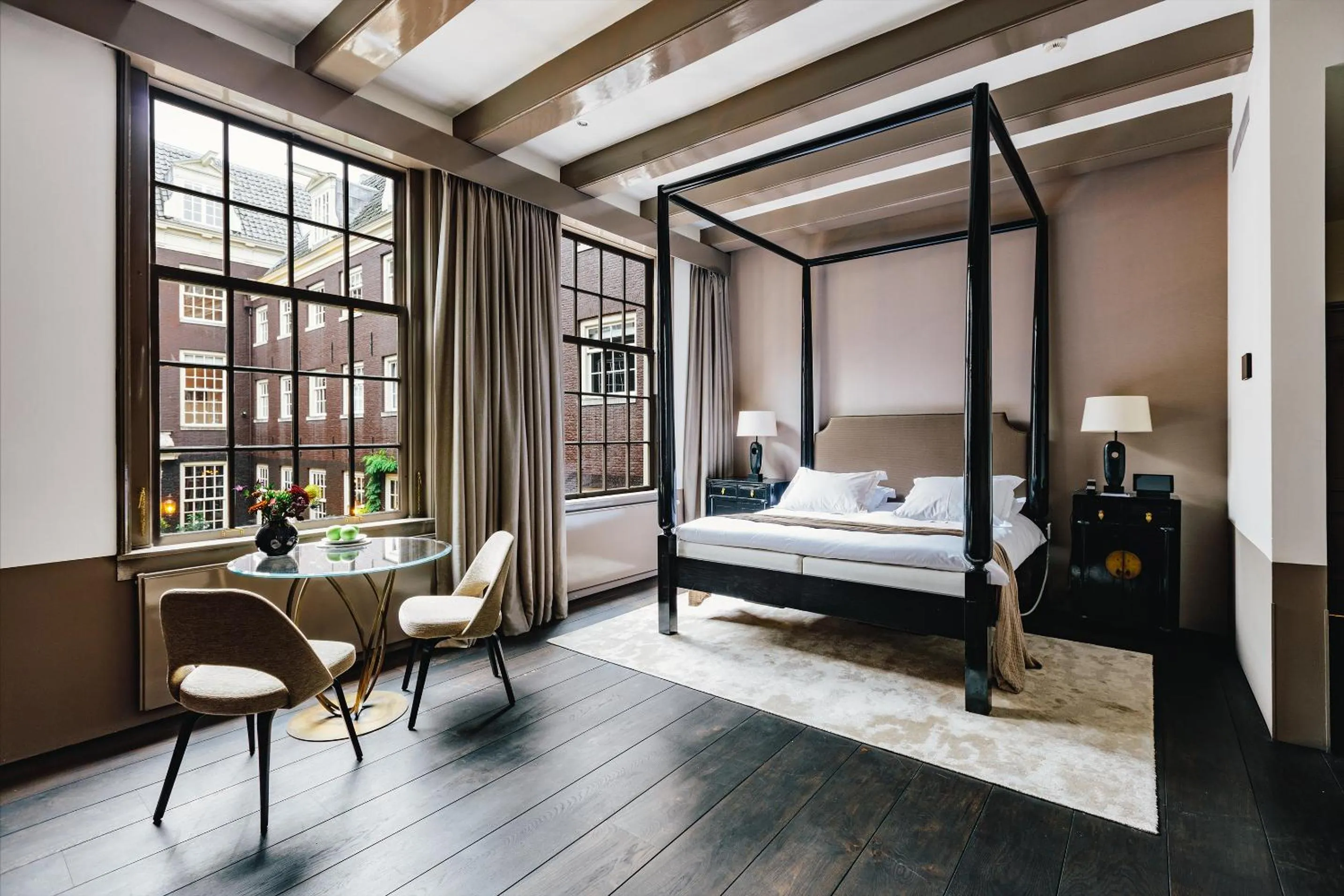 Bed in The Dylan Amsterdam - The Leading Hotels of the World