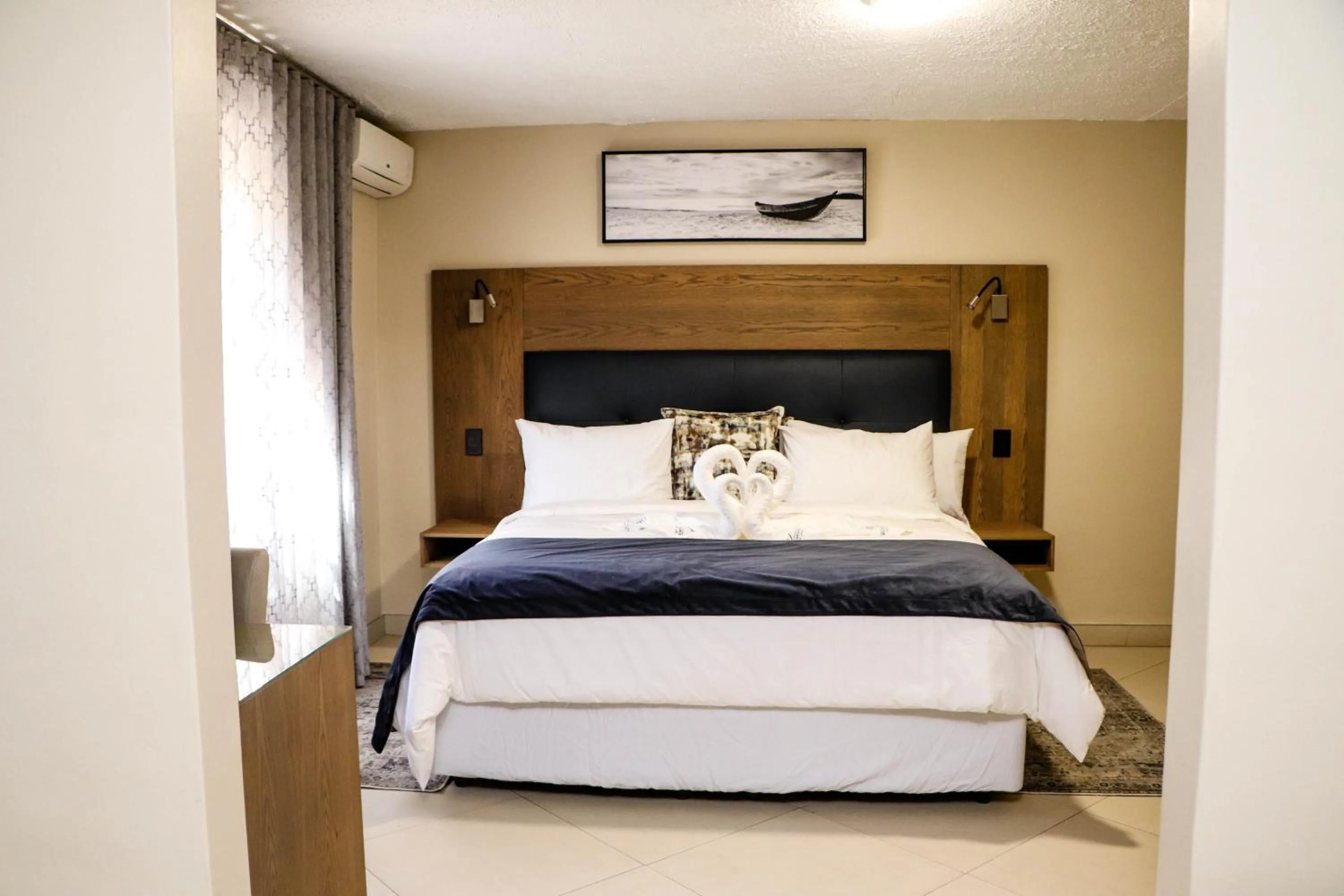 Bed in Windhoek Gardens Boutique Hotel