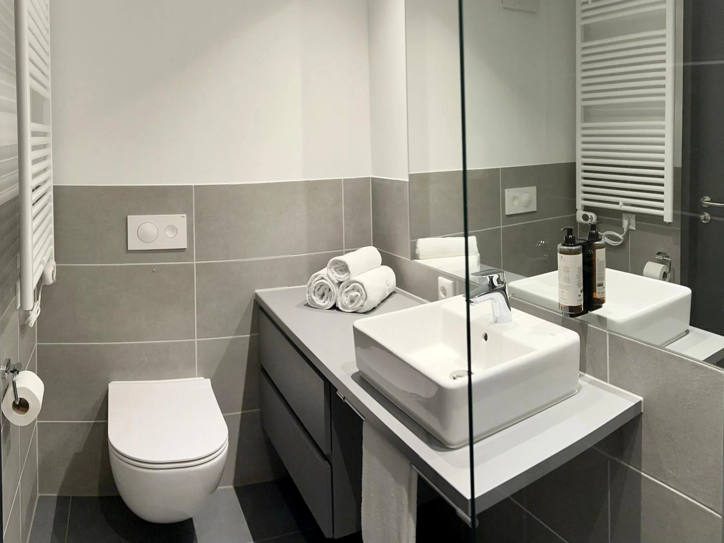 Bathroom in Apartimo München-Unterhaching