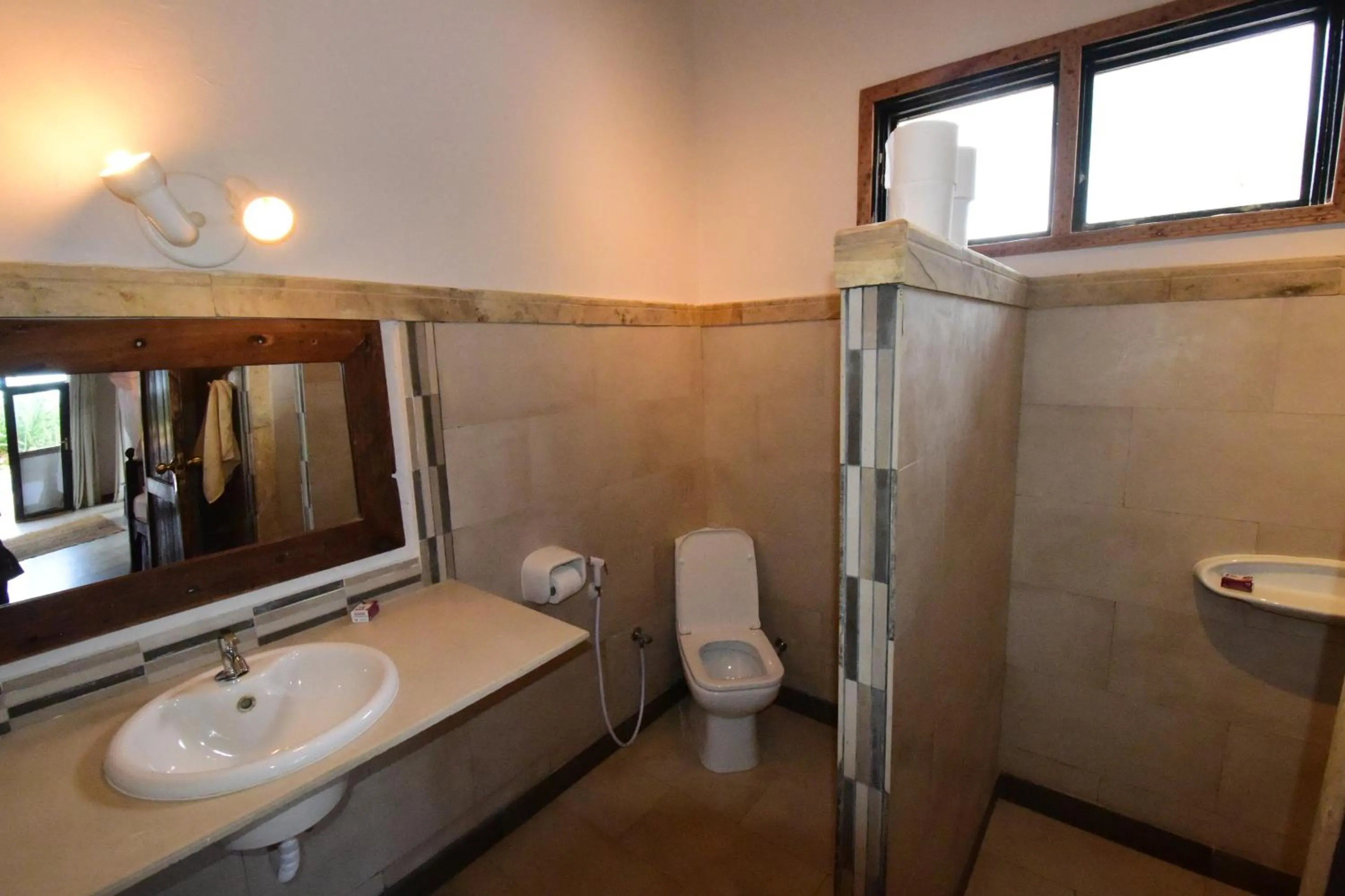 Toilet in Tamani Villas