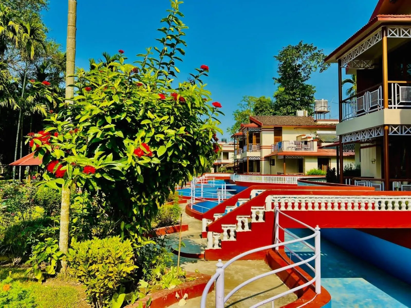 Property building in Hotel Hermitage