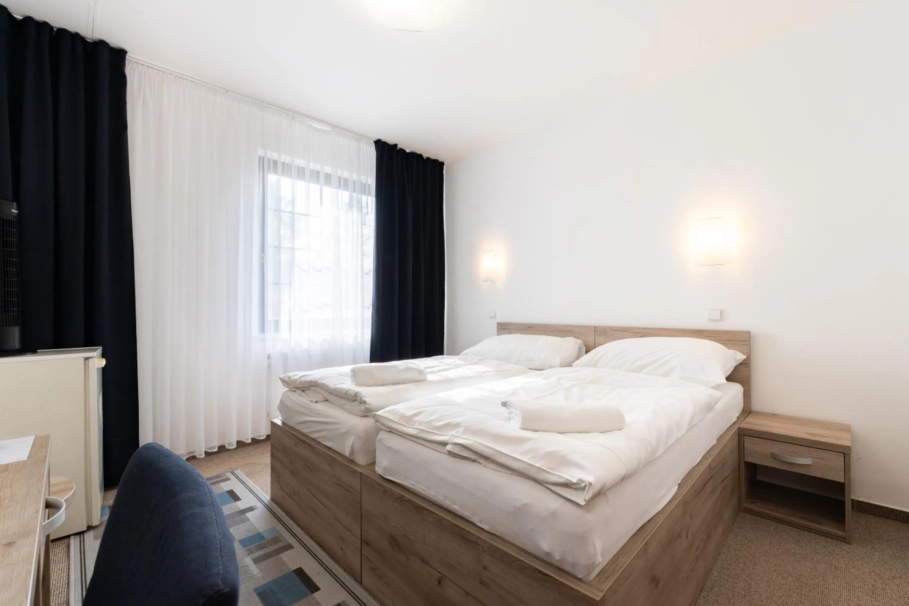 Bed in Hotel Širák