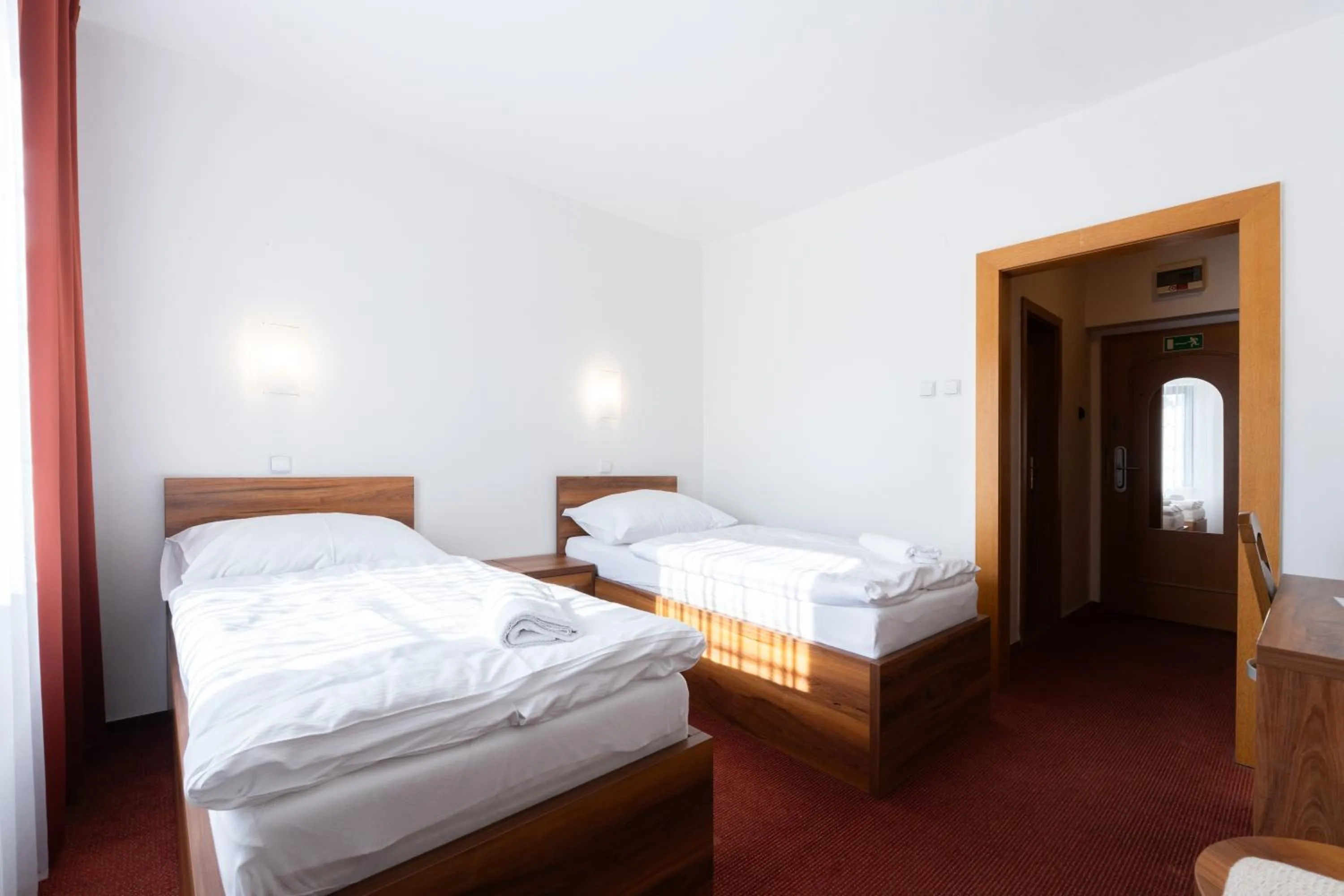 Bed in Hotel Širák