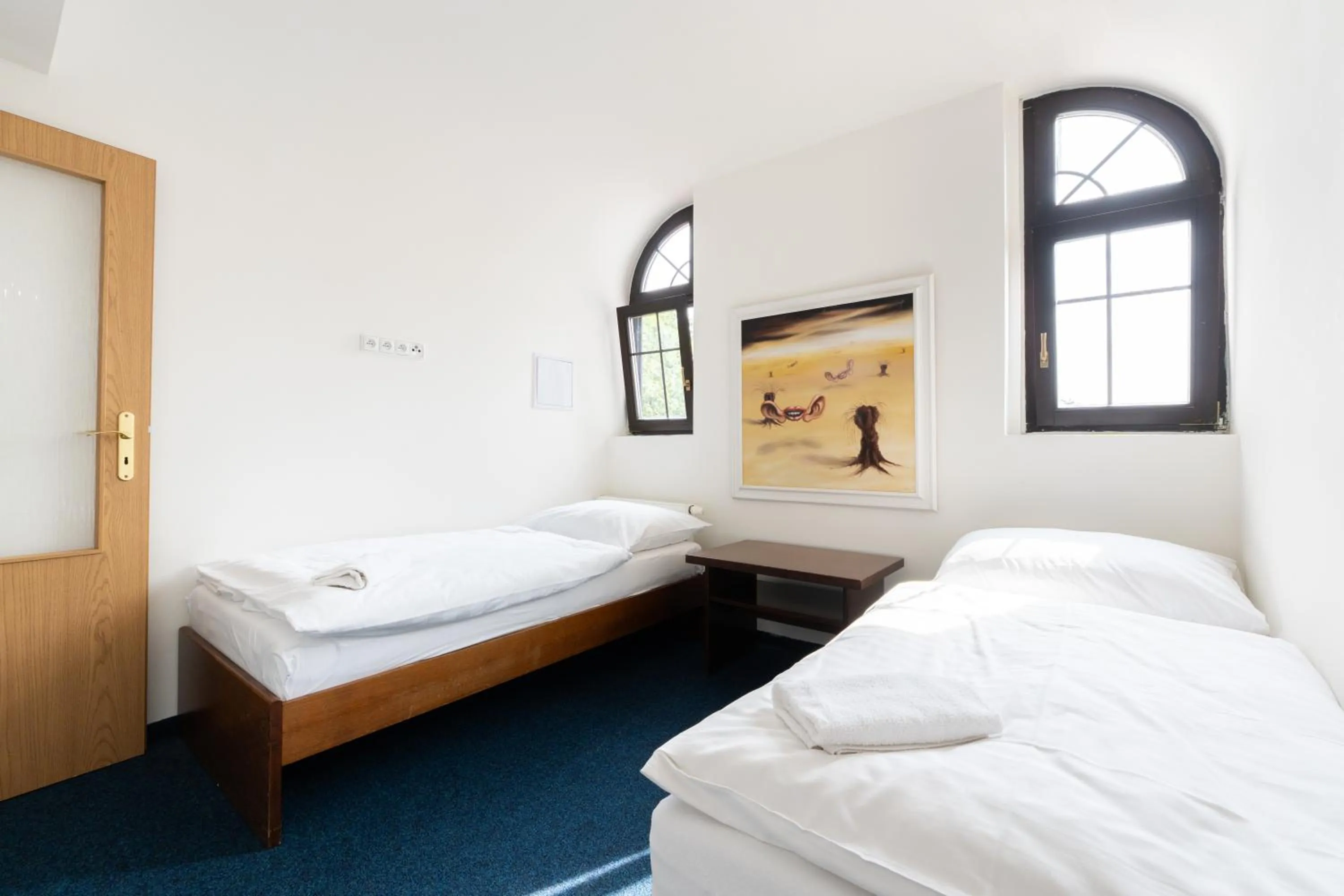 Bed in Hotel Širák