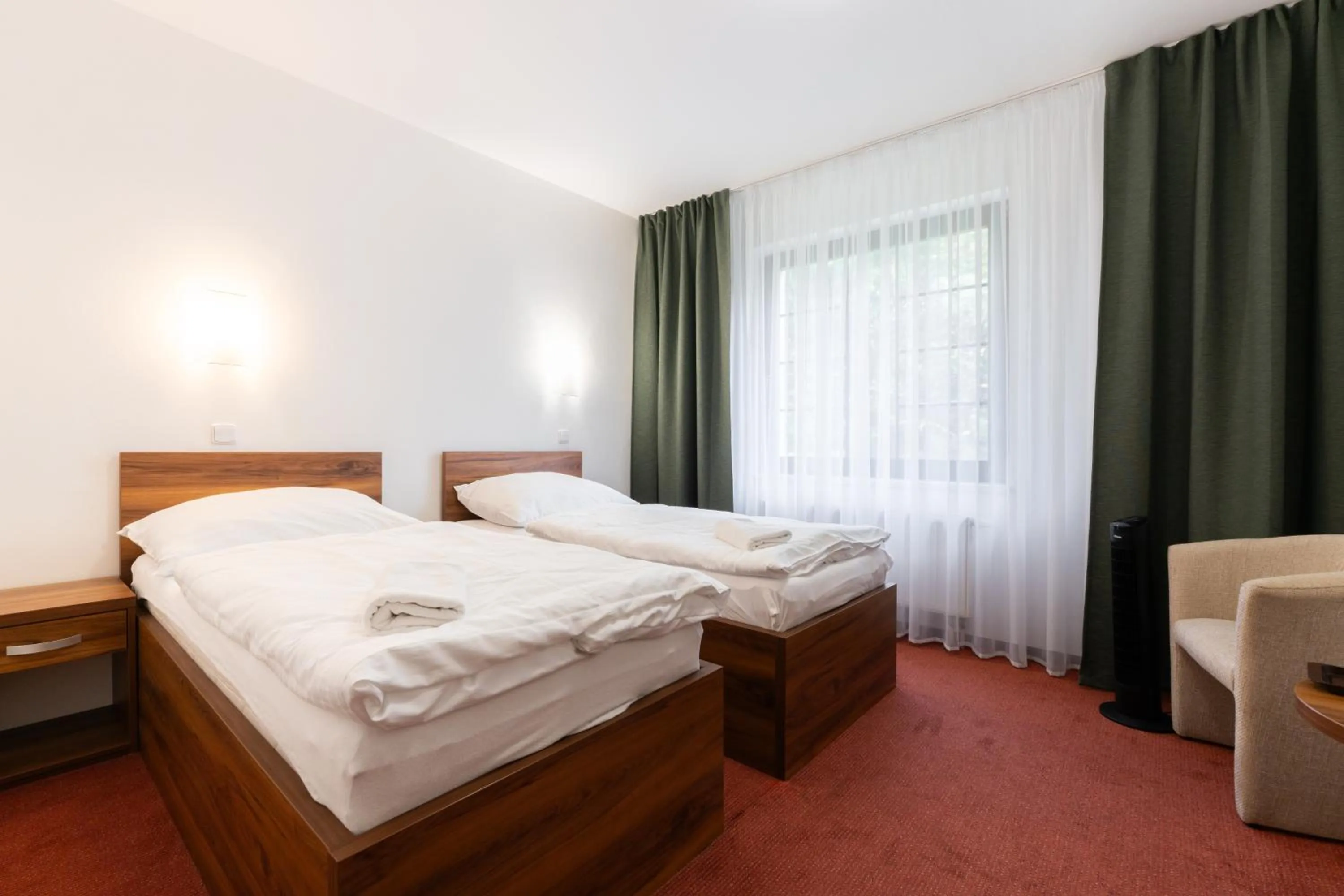 Bed in Hotel Širák