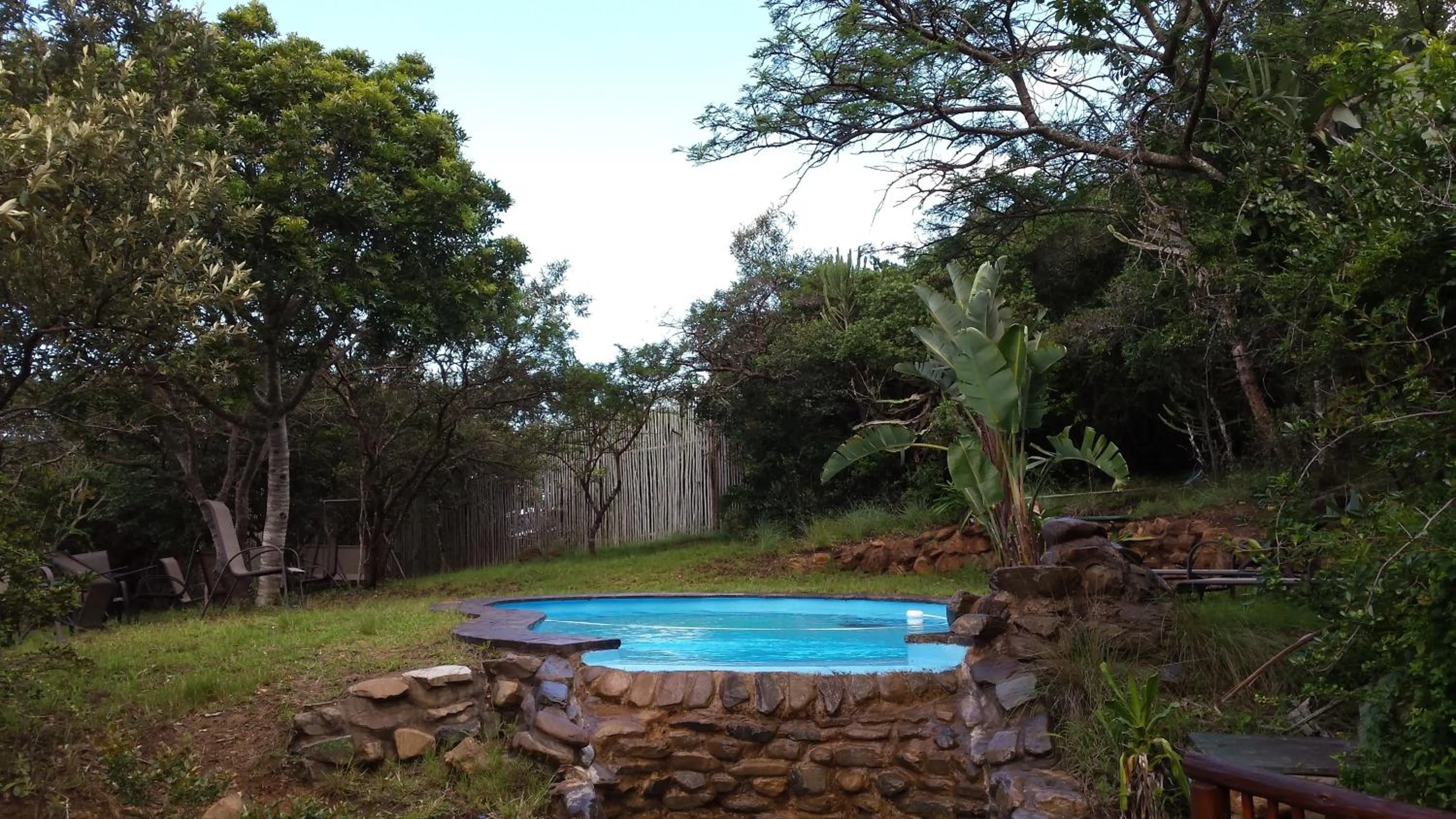 Swimming pool in Inkwenkwezi Private Game Reserve