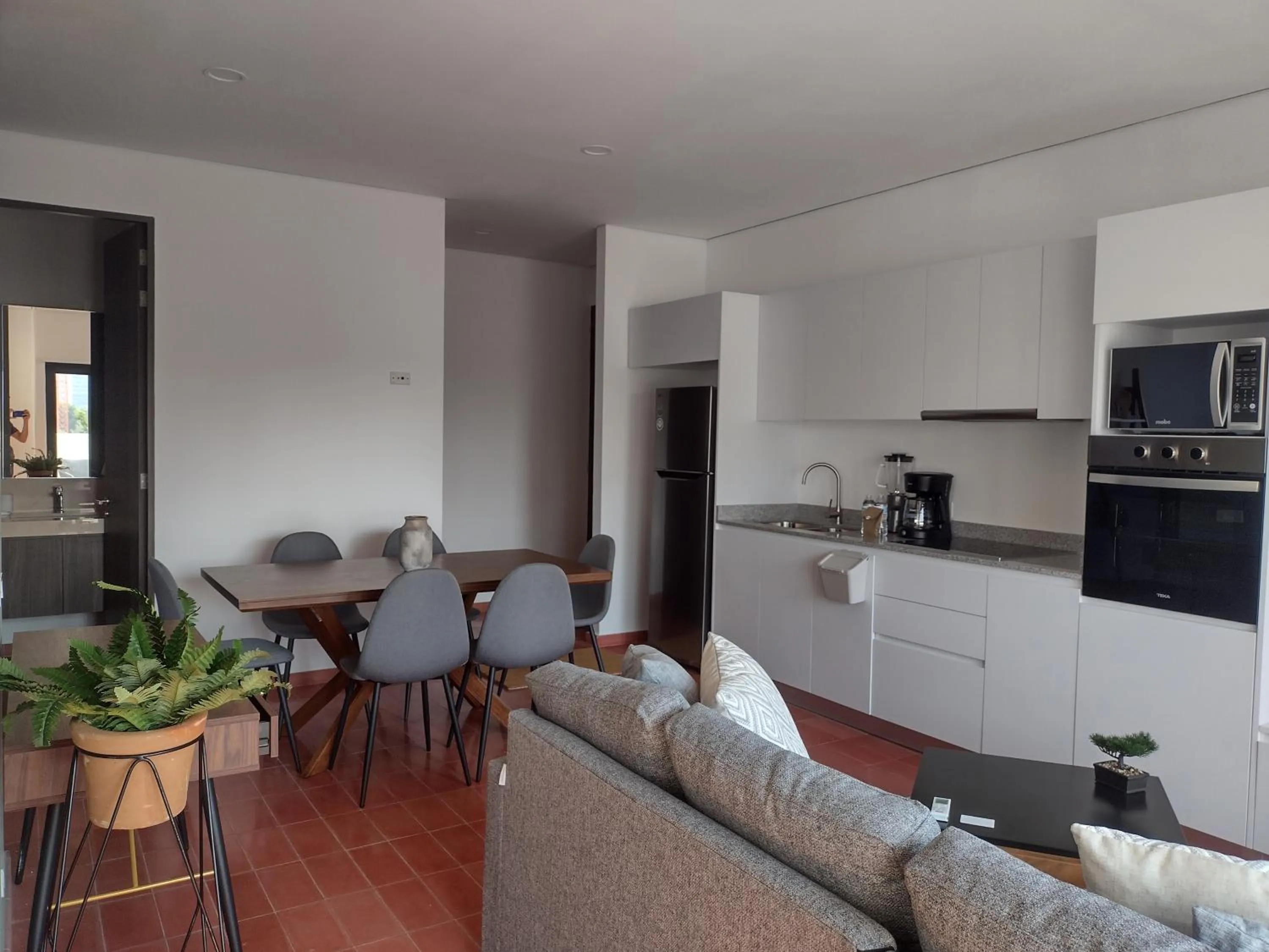 Kitchen or kitchenette in Tribu Chapultepec 67