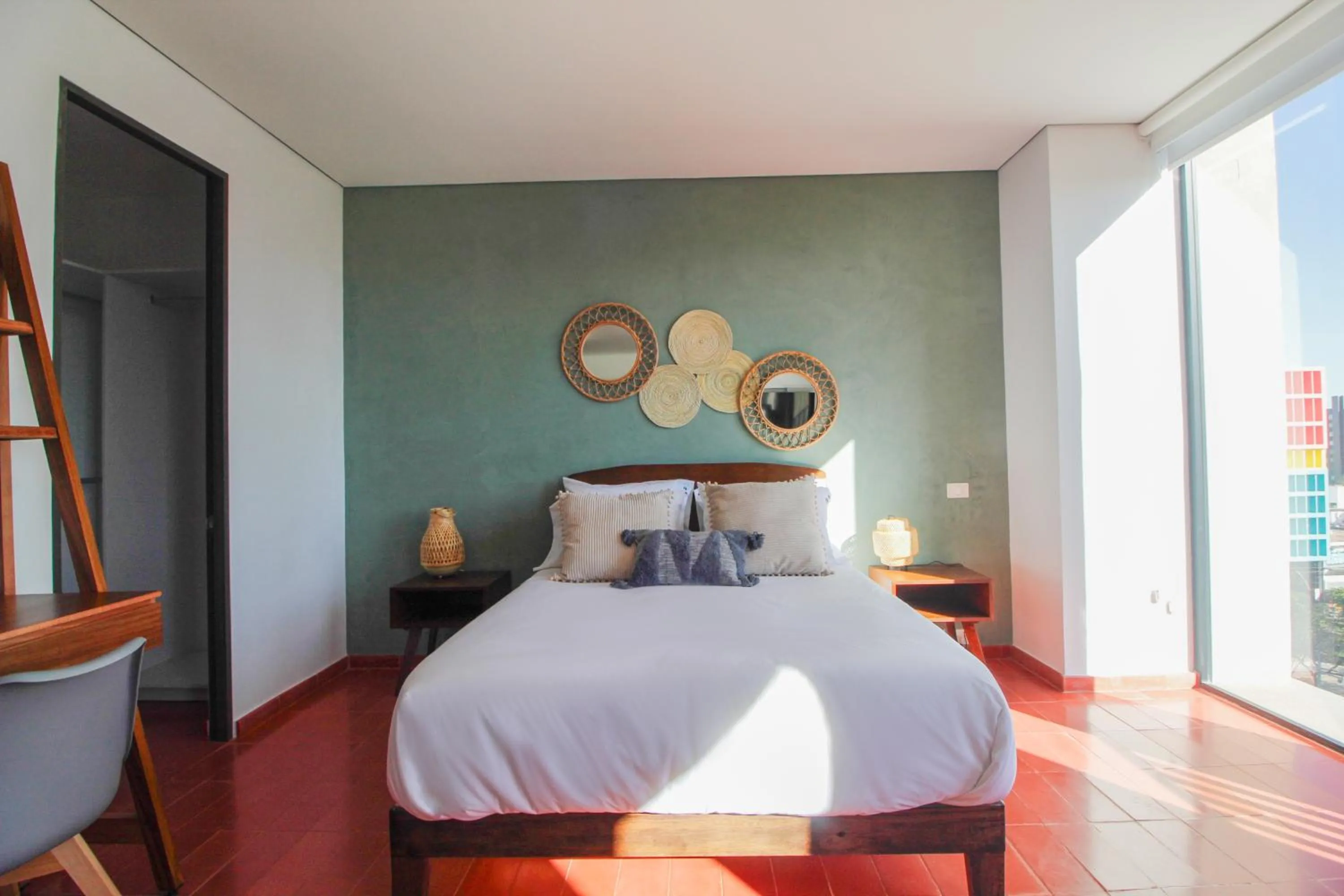 Photo of the whole room, Bed in Tribu Chapultepec 67