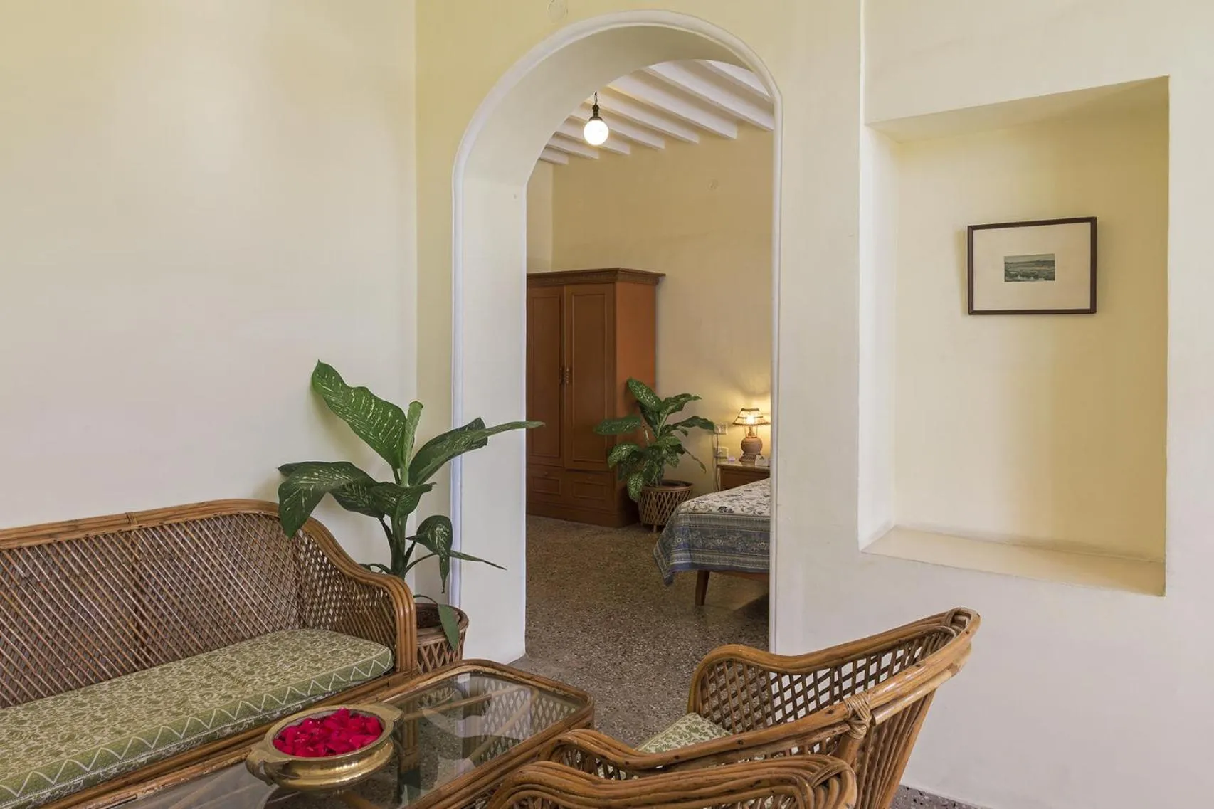 Living room in The Green Hotel