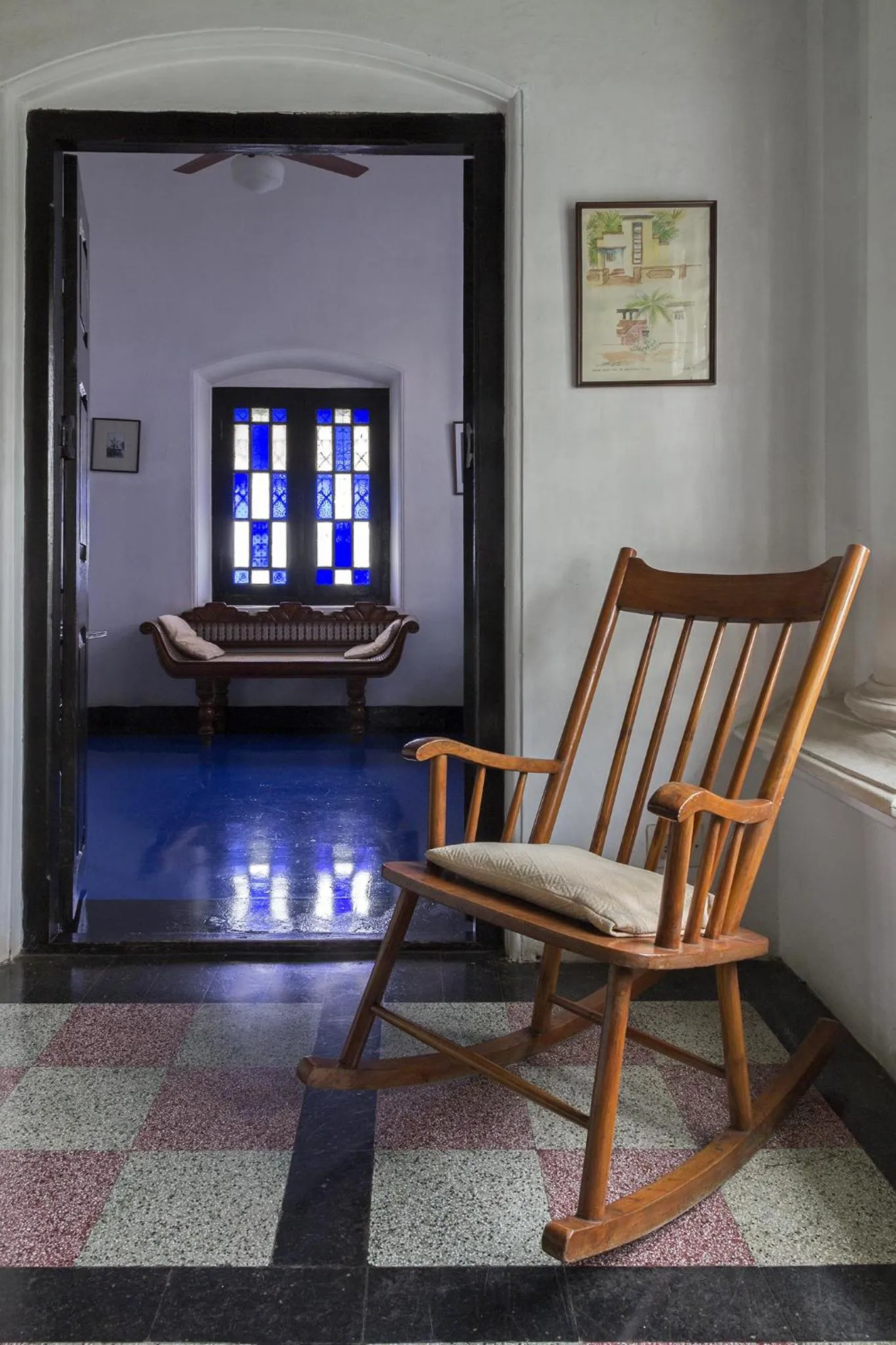 Seating area in The Green Hotel