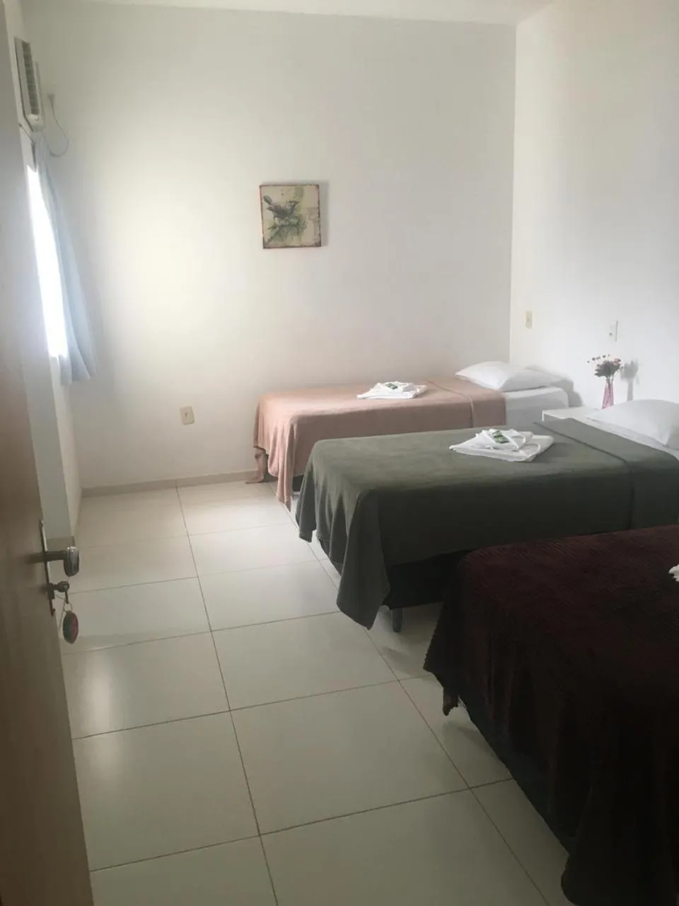 Bed in Clip d´Oro Hotel