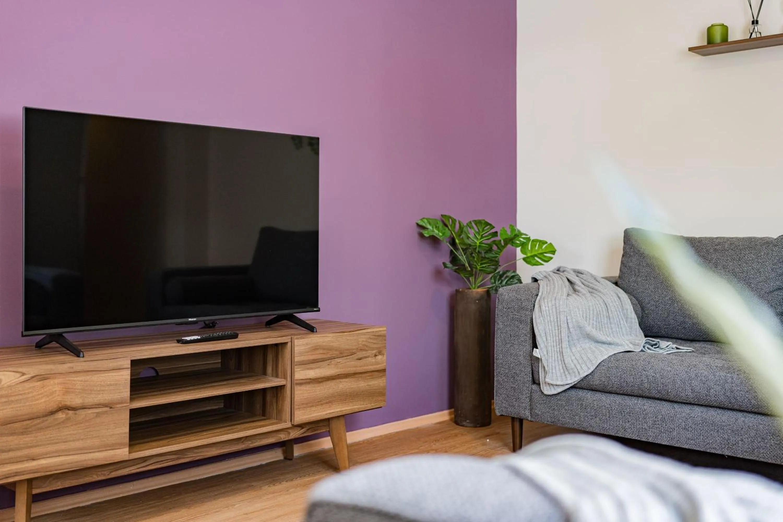 TV and multimedia in Mariano Escobedo Apartments by VH