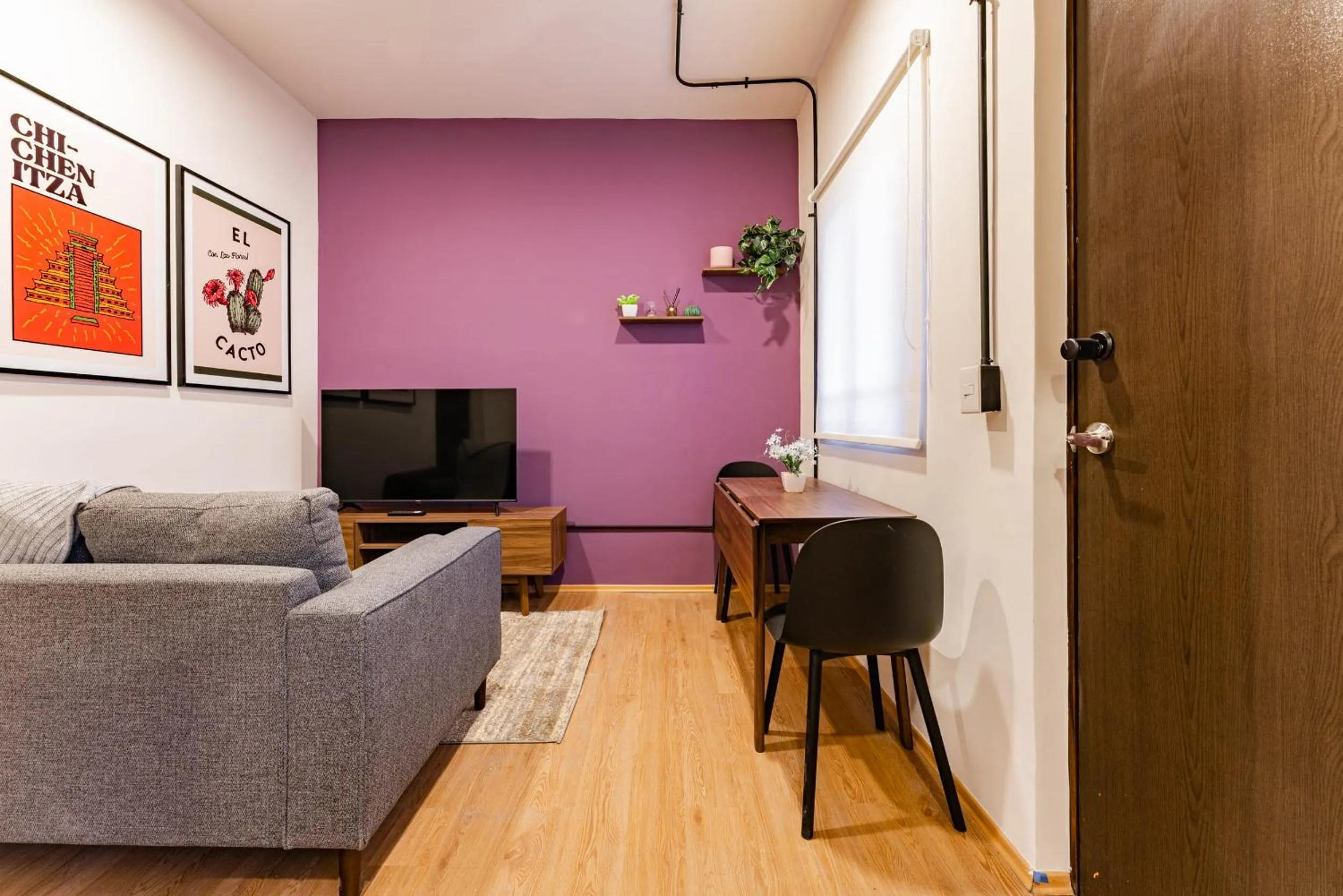 Living room in Mariano Escobedo Apartments by VH