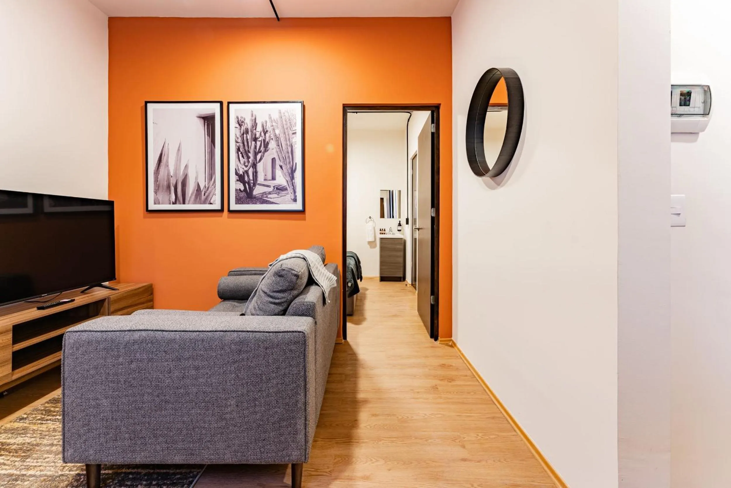 Living room in Mariano Escobedo Apartments by VH