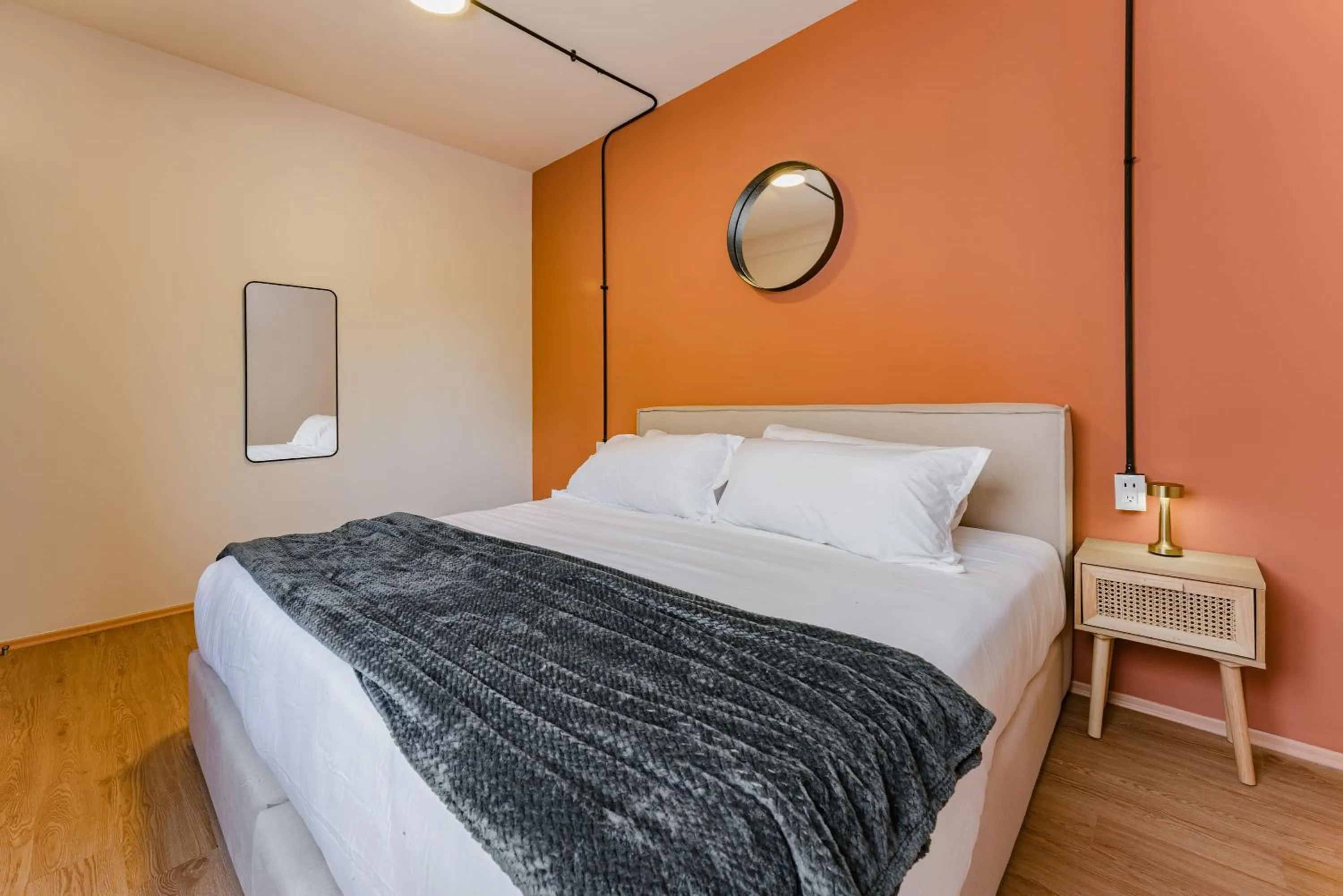 Bed in Mariano Escobedo Apartments by VH