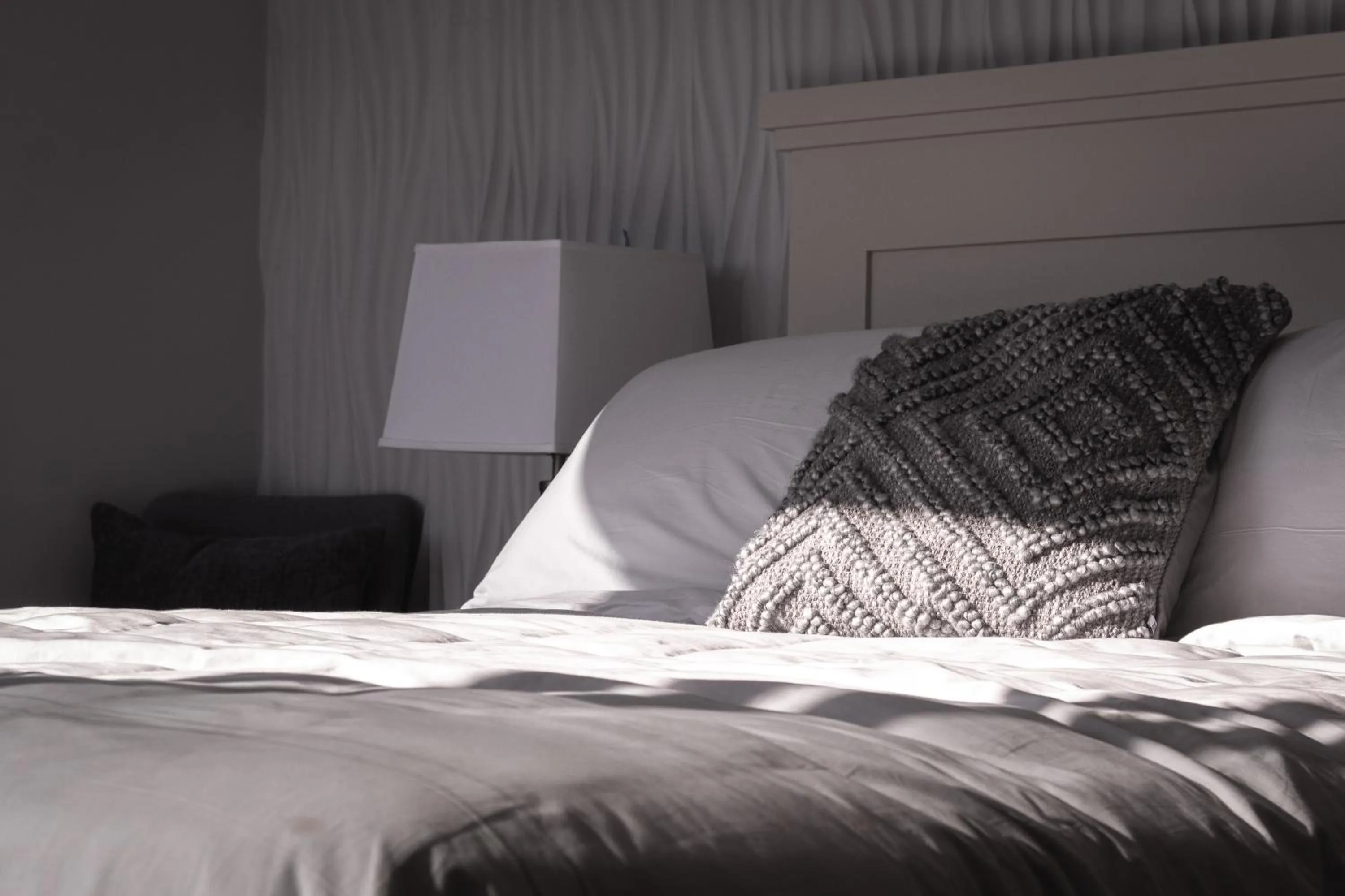 Bed in Villas Quijote Valle de Guadalupe