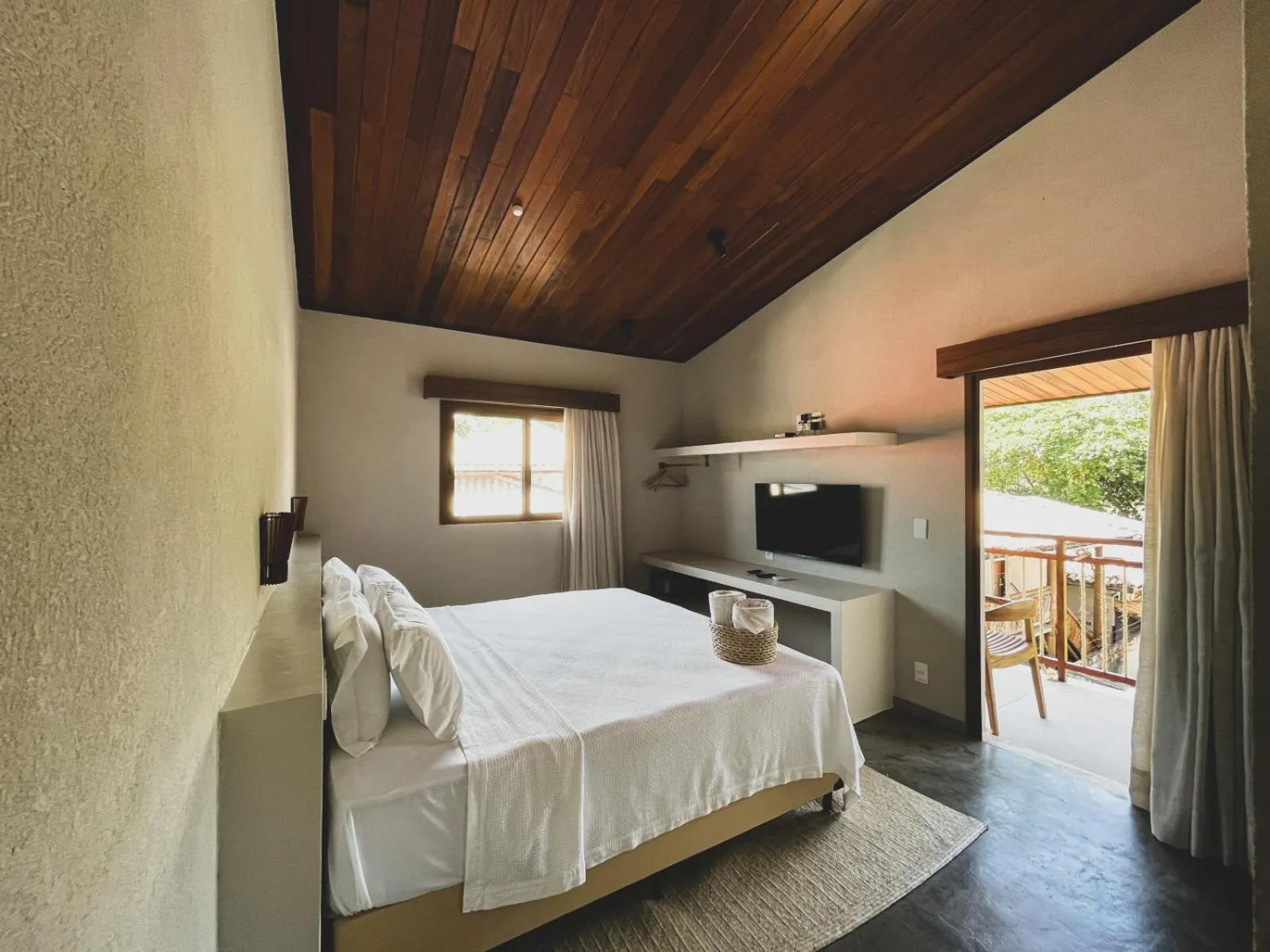 Bed in AL MAR SUÍTES