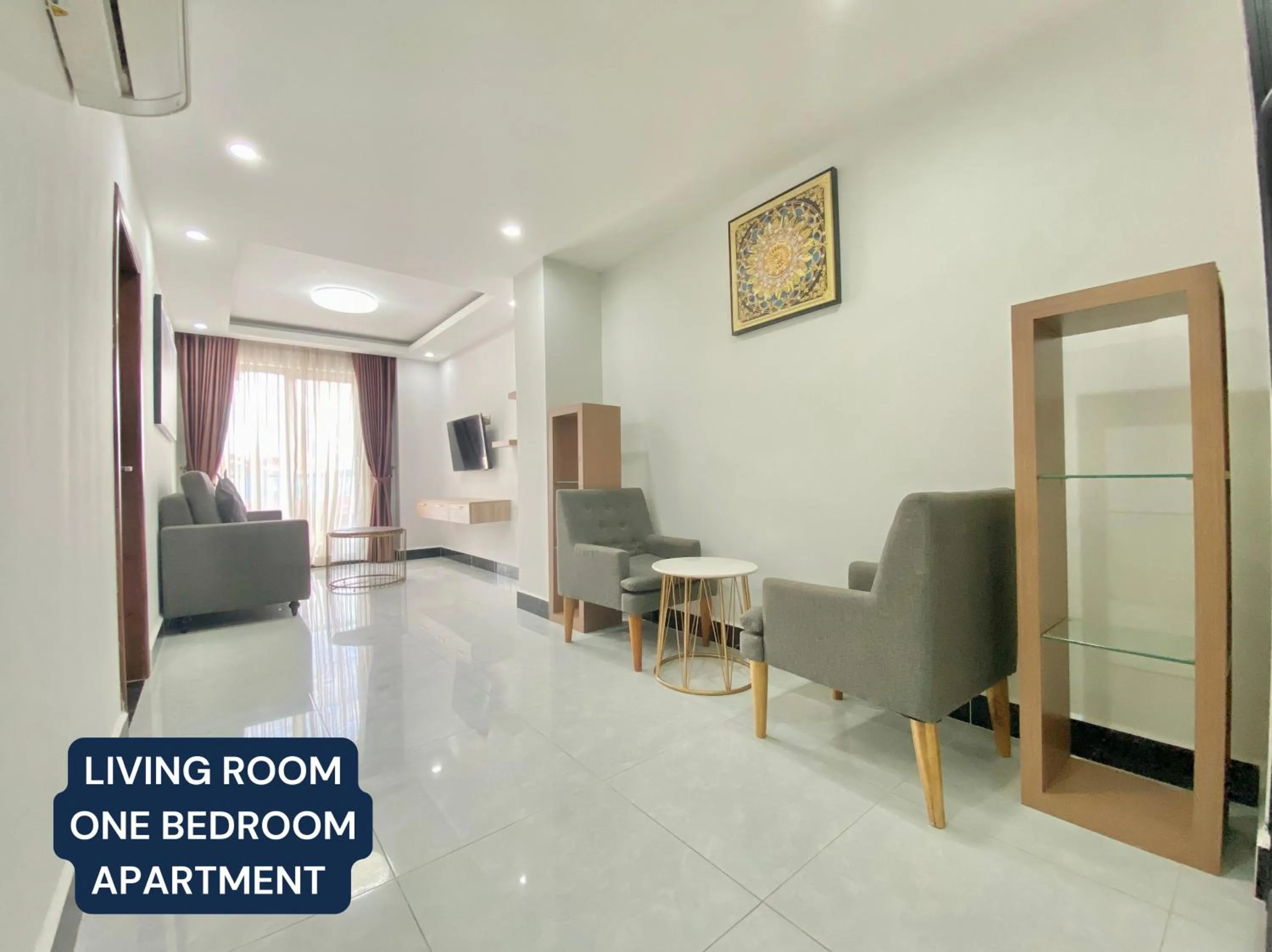 Library in WH Chamkarmon Residence