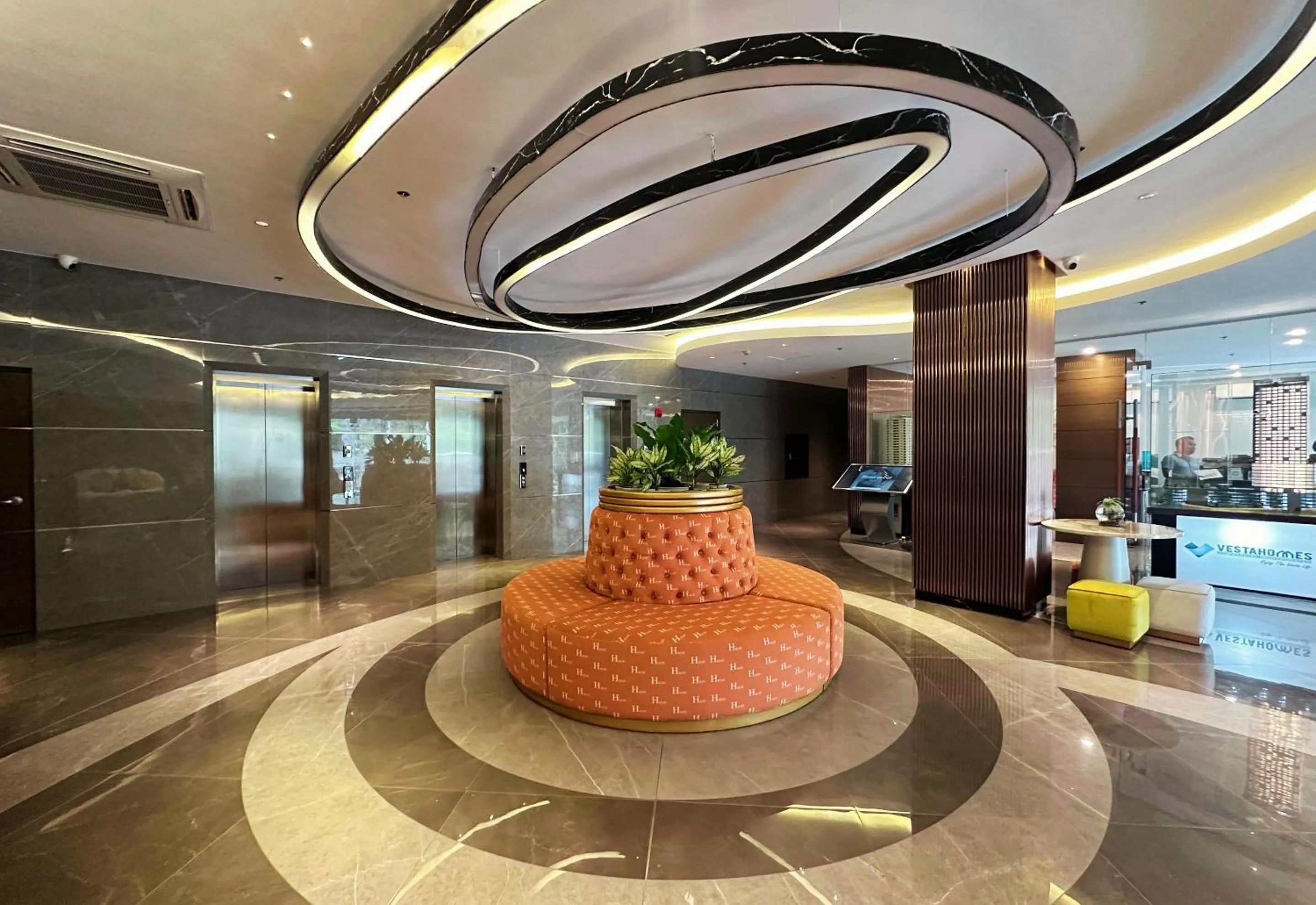 Lobby or reception in Hayat Sky Towers