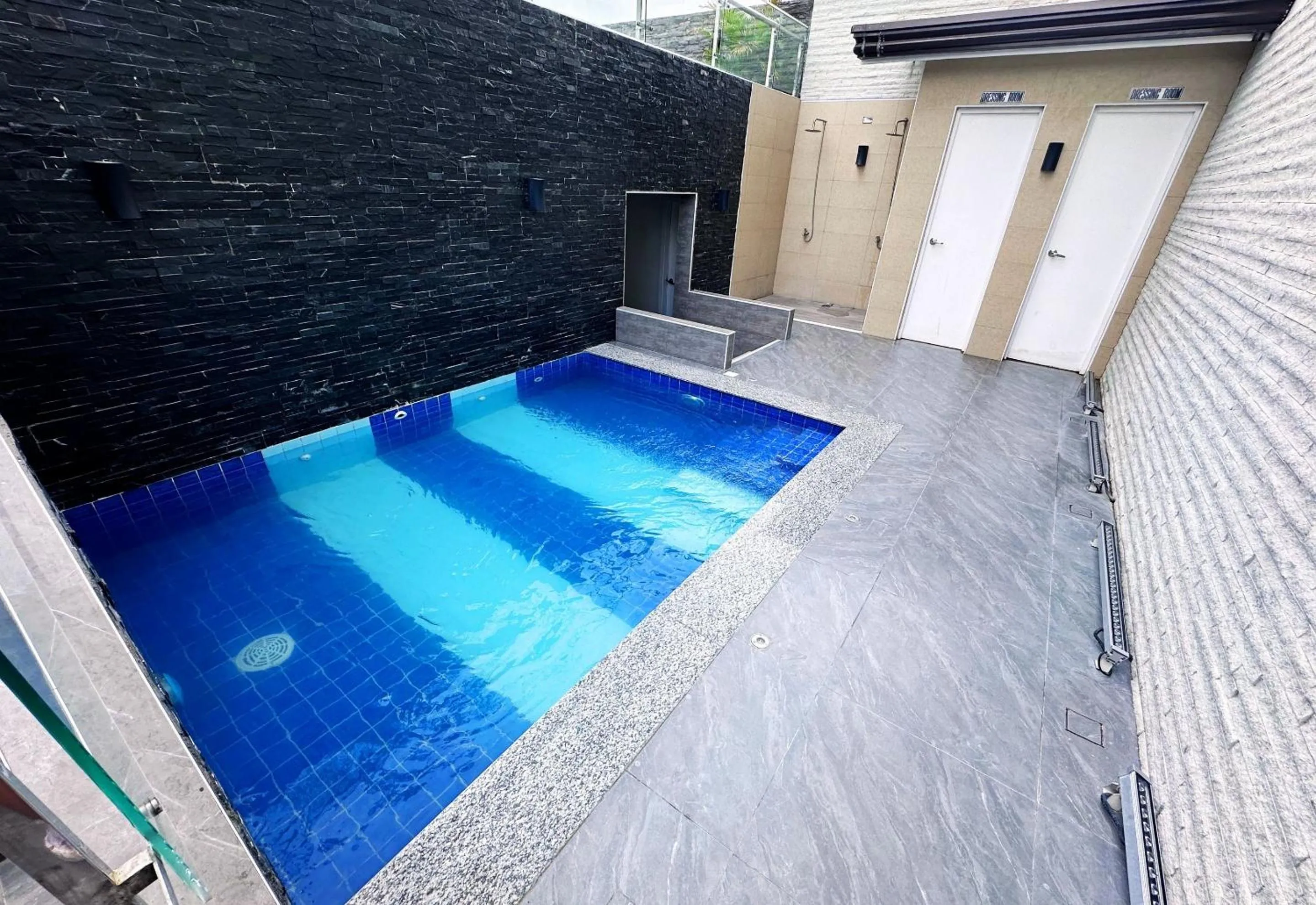 Pool view in Hayat Sky Towers