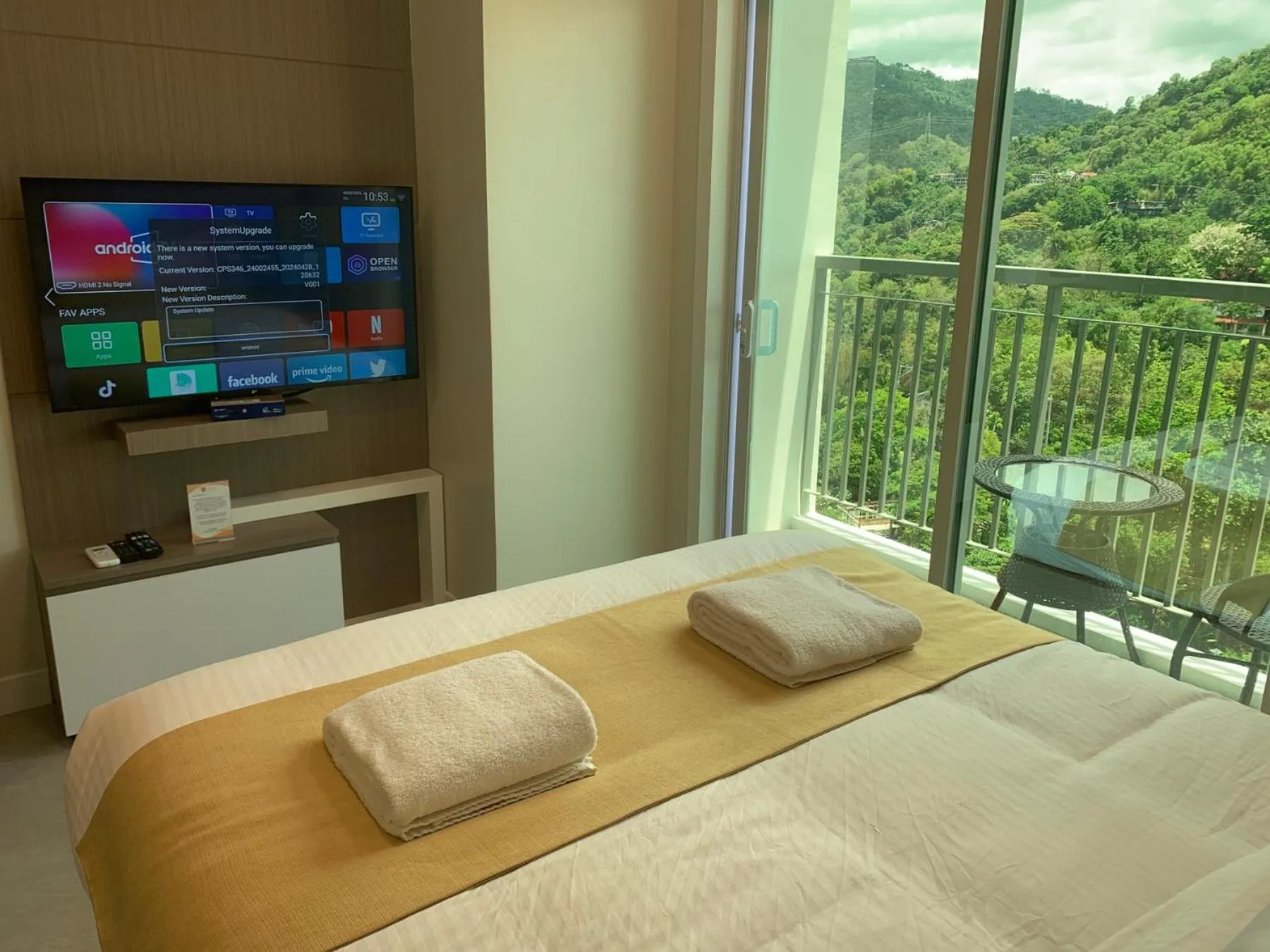 Bed in Hayat Sky Towers