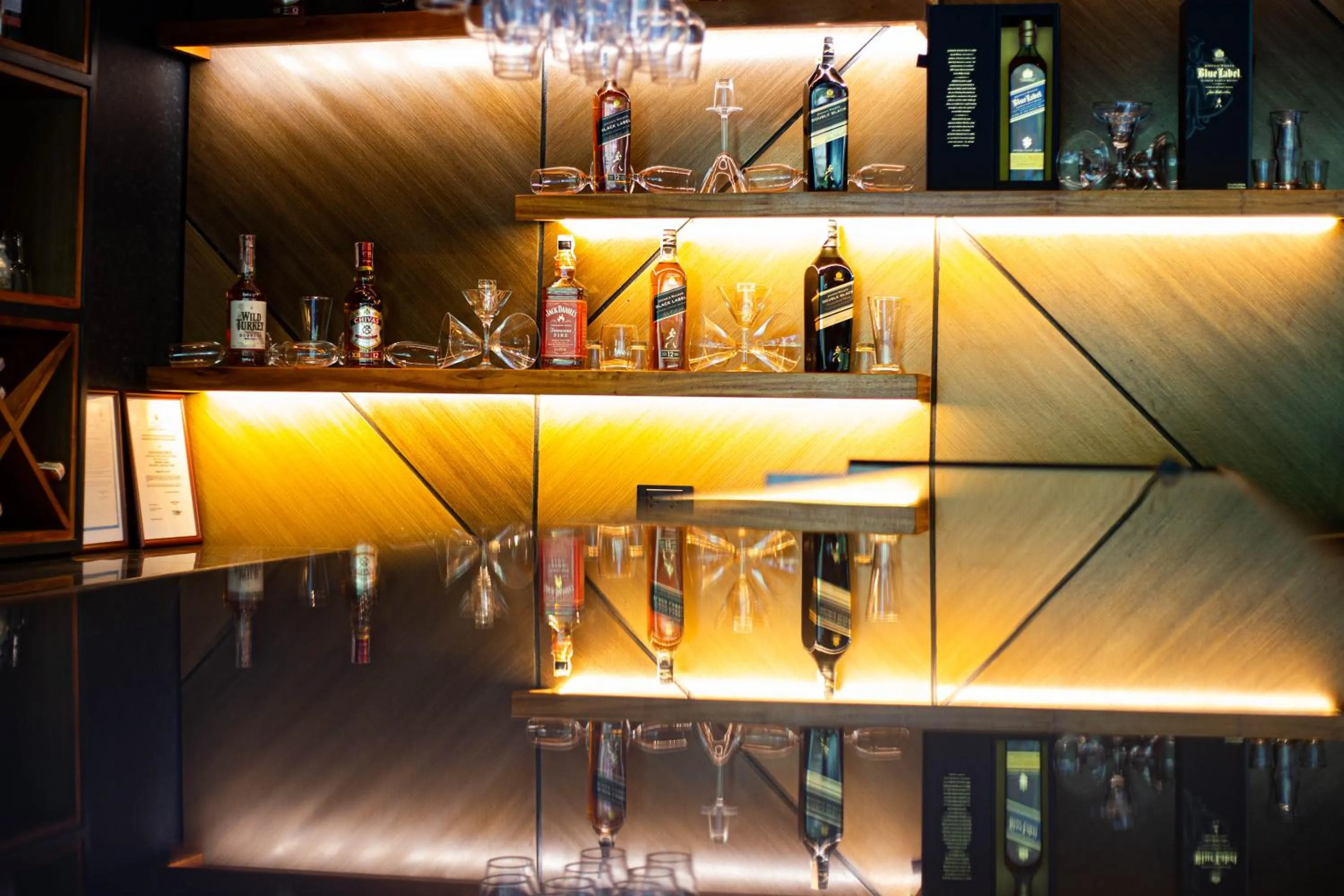Lounge or bar in Hayat Sky Towers