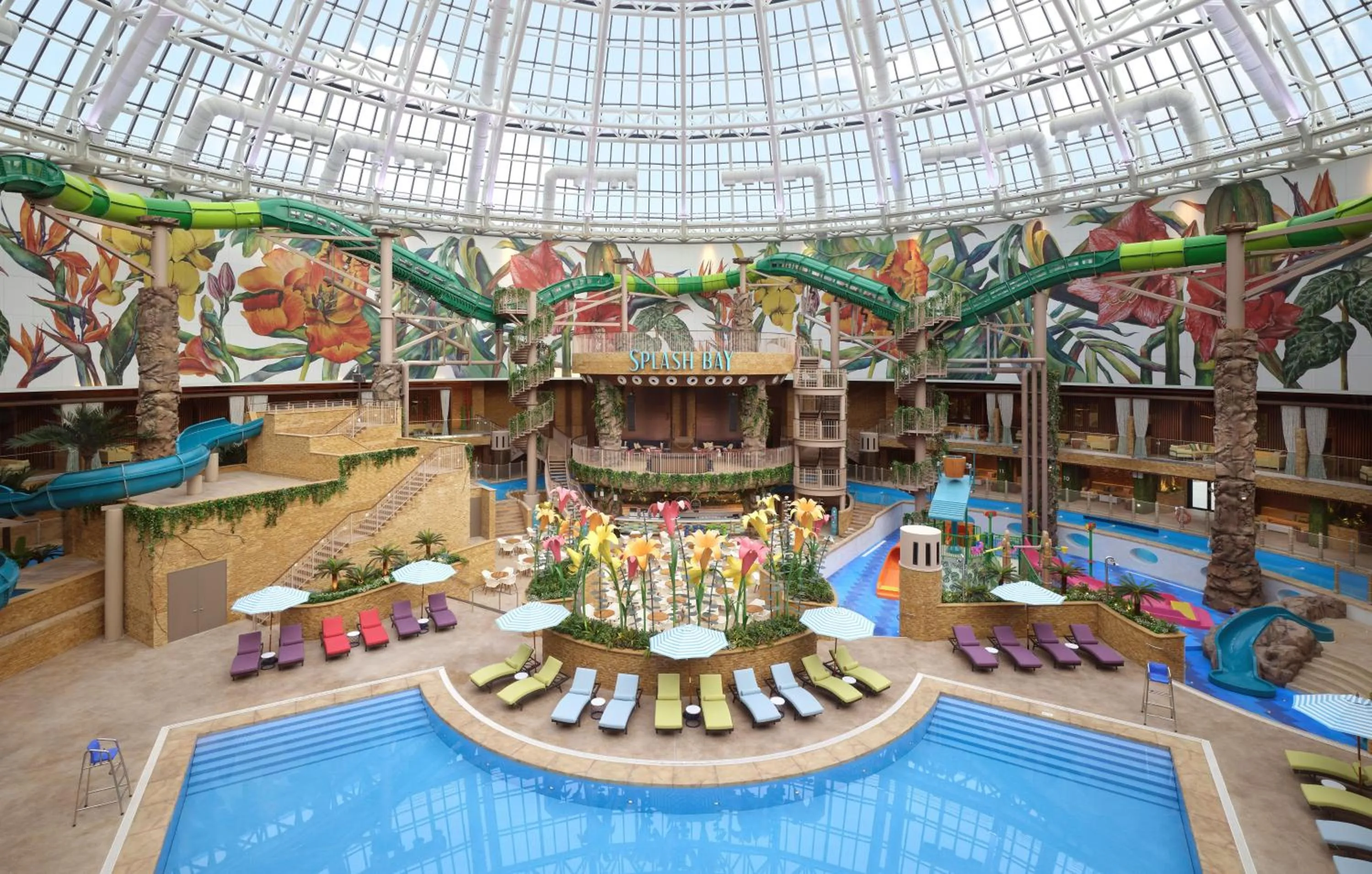 Aqua park in INSPIRE Entertainment Resort