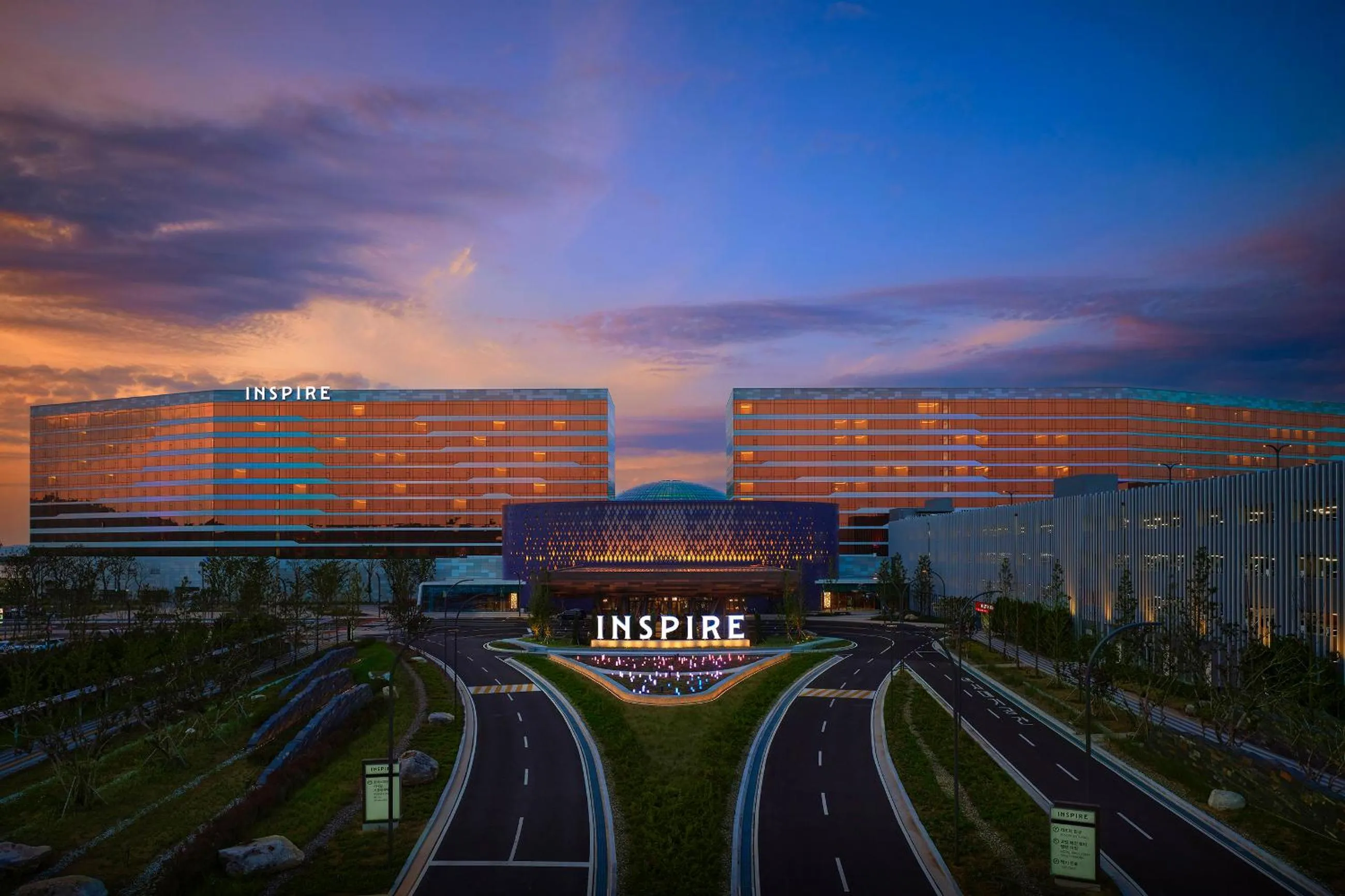 Property building in INSPIRE Entertainment Resort