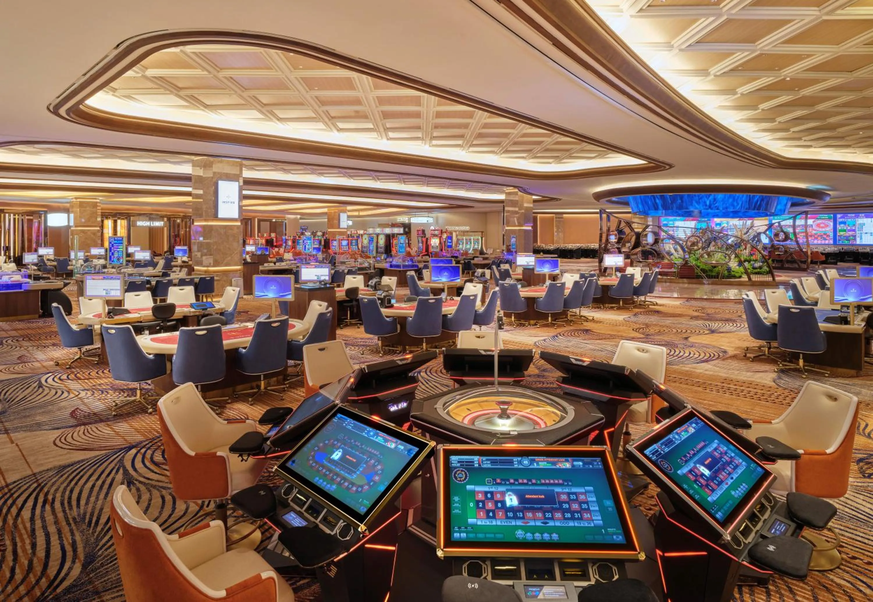 Casino in INSPIRE Entertainment Resort