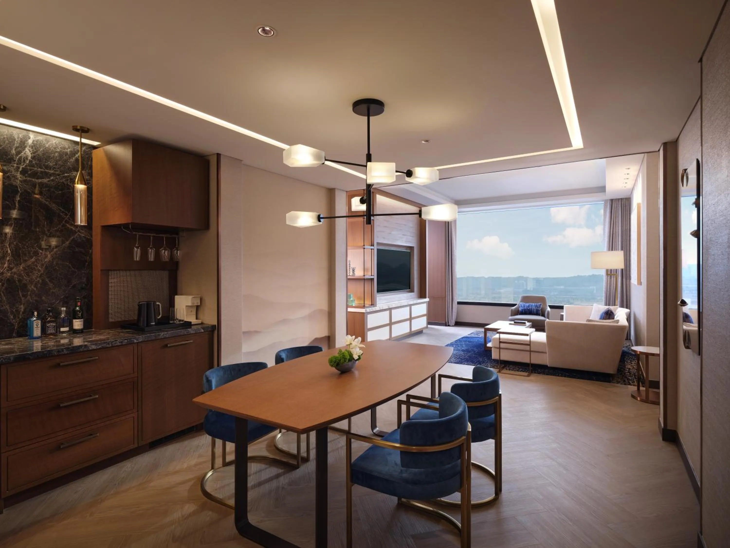 Living room in INSPIRE Entertainment Resort