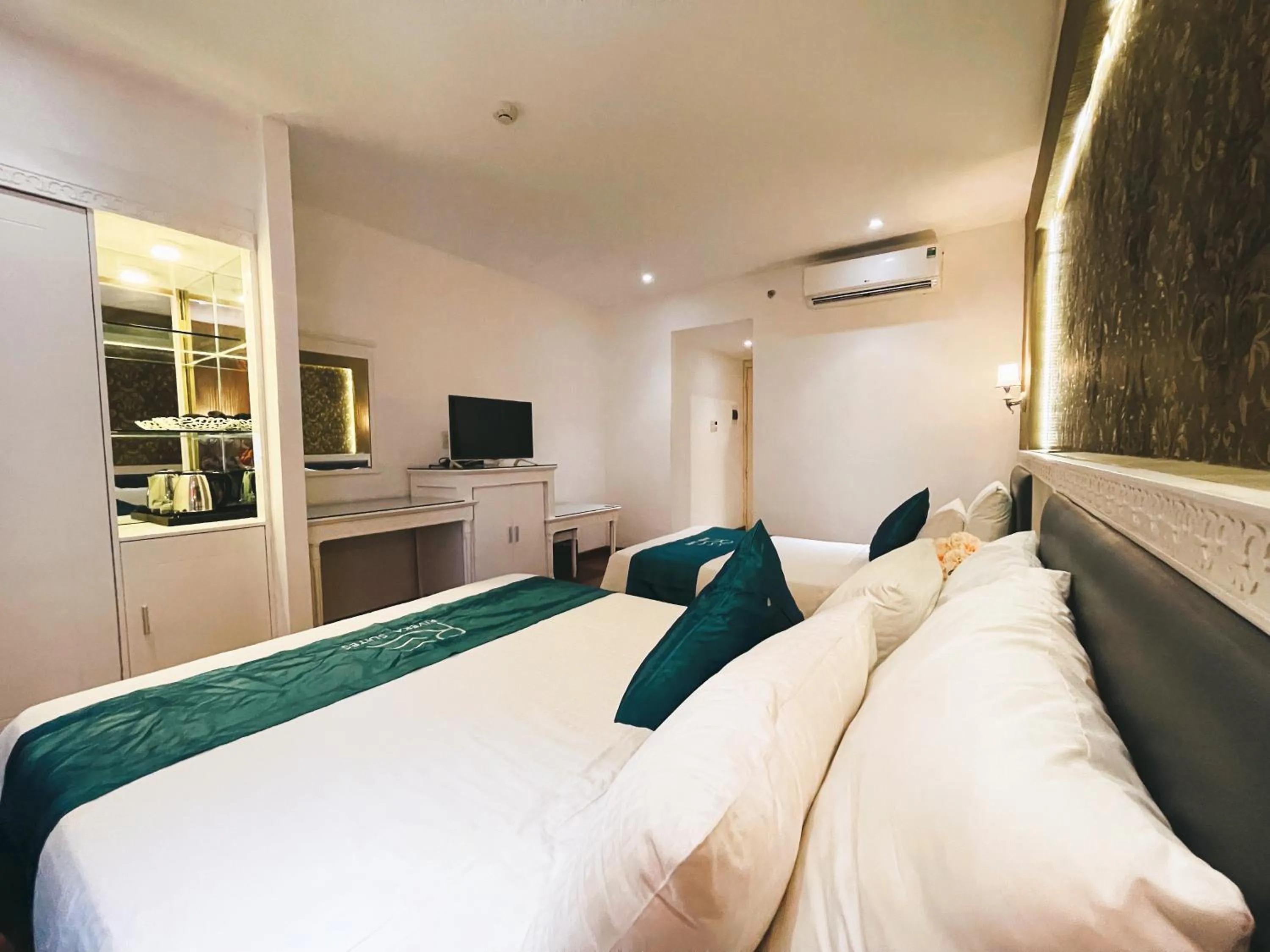 Bed in Rivera Boutique Hotel