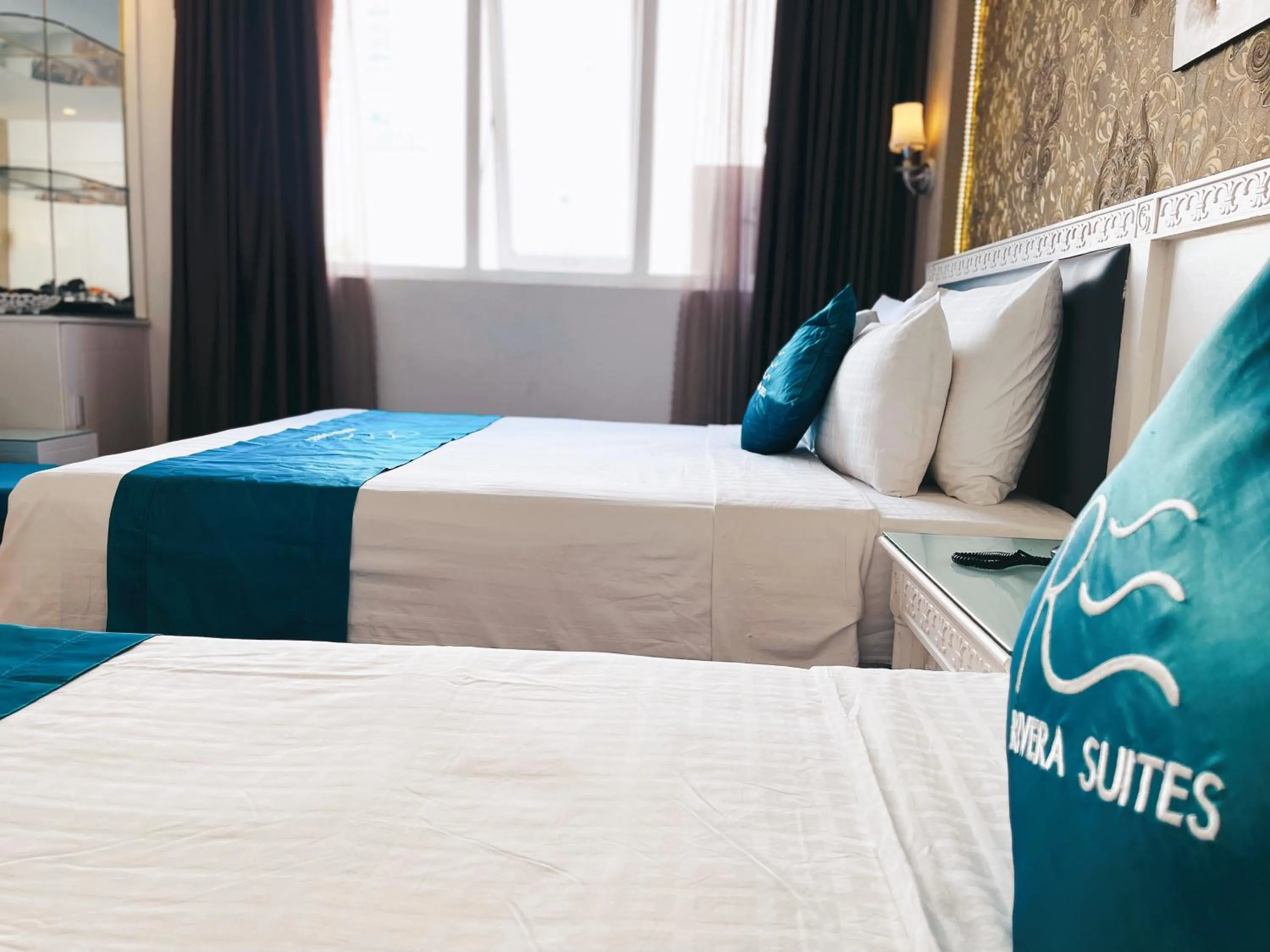 Bed in Rivera Boutique Hotel