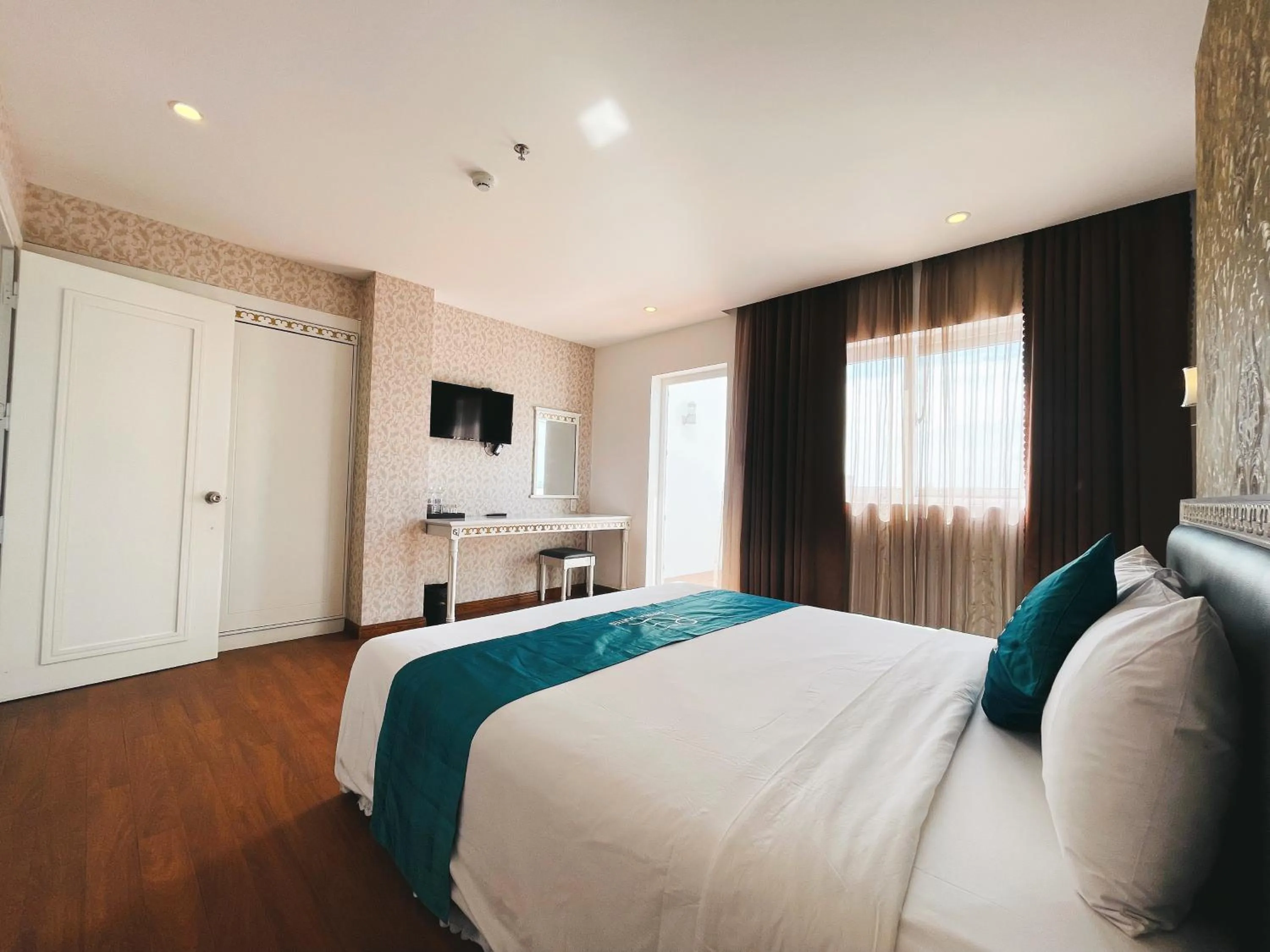 Bed in Rivera Boutique Hotel